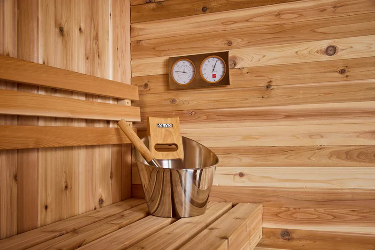 Almost Heaven Blackwater 4-6 Person Cube Sauna (🧨JULY 4th SALE) - Image 3