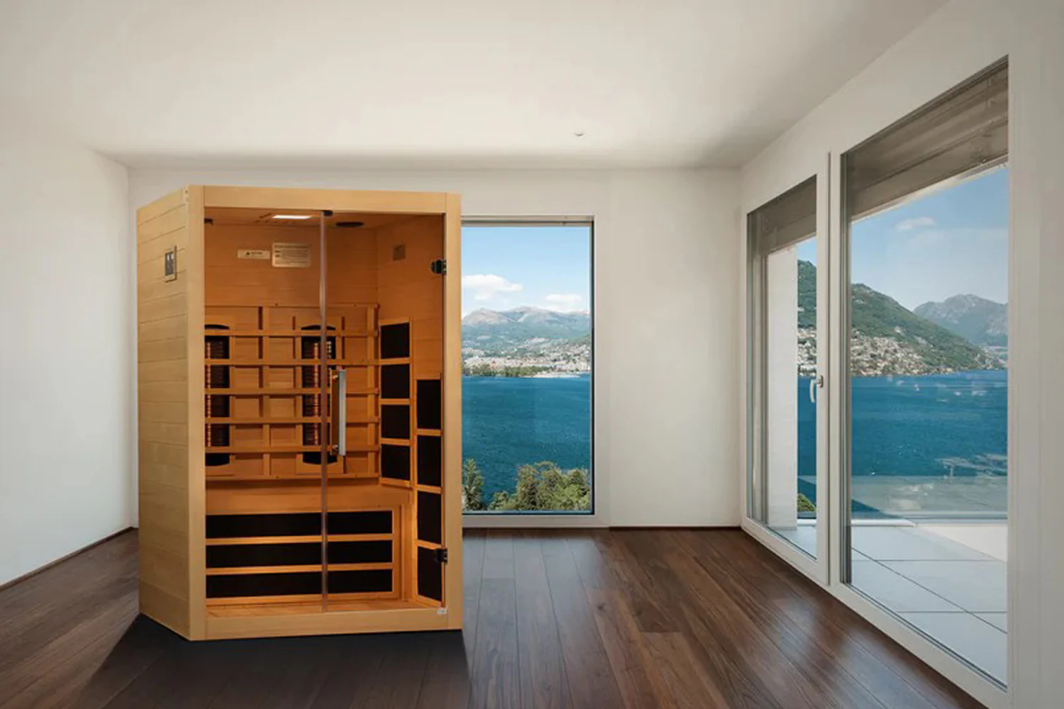 Almost Heaven Elysian 2-3 Person Infrared Indoor Sauna - Image 4