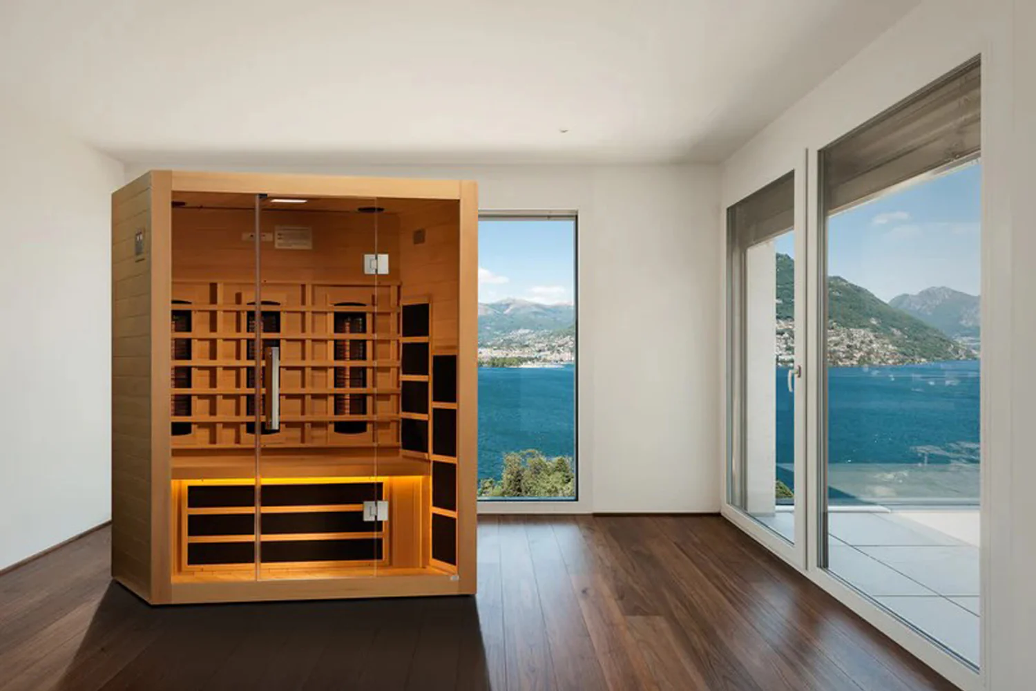 Almost Heaven Elysian 2-3 Person Infrared Indoor Sauna - Image 7