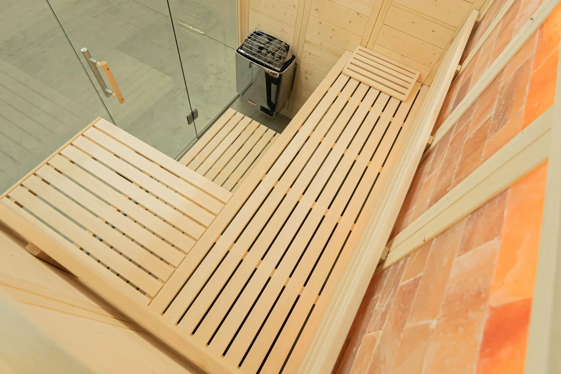 Almost Heaven Himalaya Salt 3-6 Person Indoor Sauna - Image 5