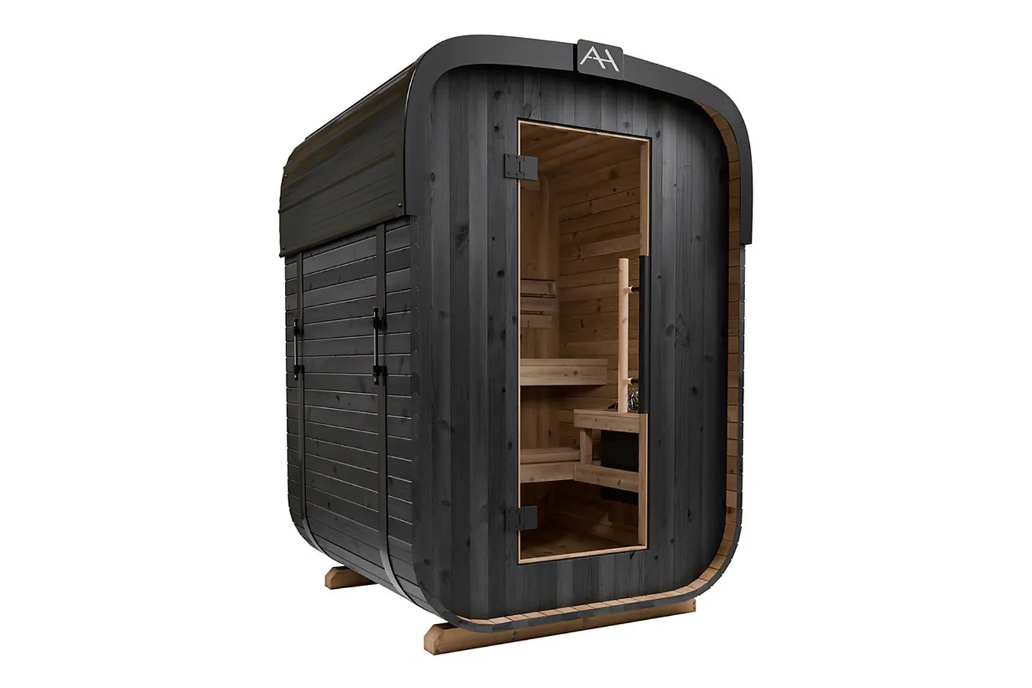 Almost Heaven Blackwater 1-2 Person Mini-Cube Sauna (🧨JULY 4th SALE) - Image 5