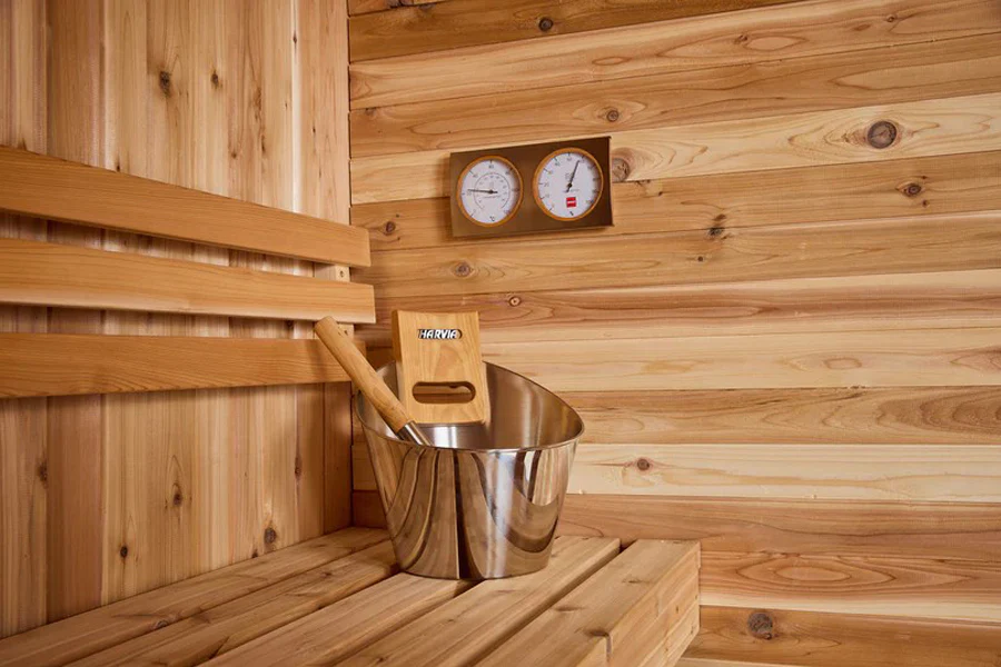 Almost Heaven Blackwater 1-2 Person Mini-Cube Sauna (🧨JULY 4th SALE) - Image 8