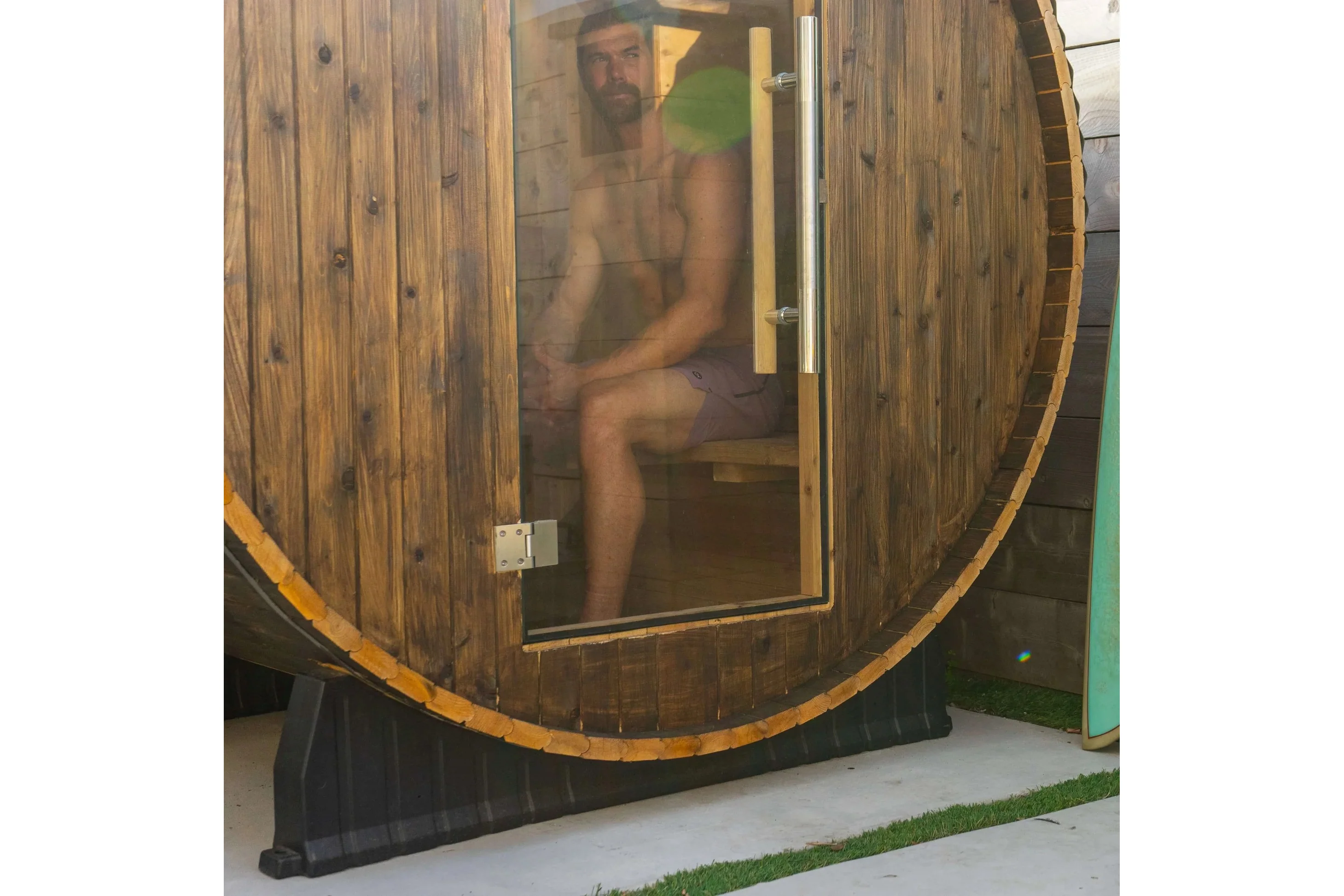 Almost Heaven Salem 2-Person Barrel Sauna - Image 4