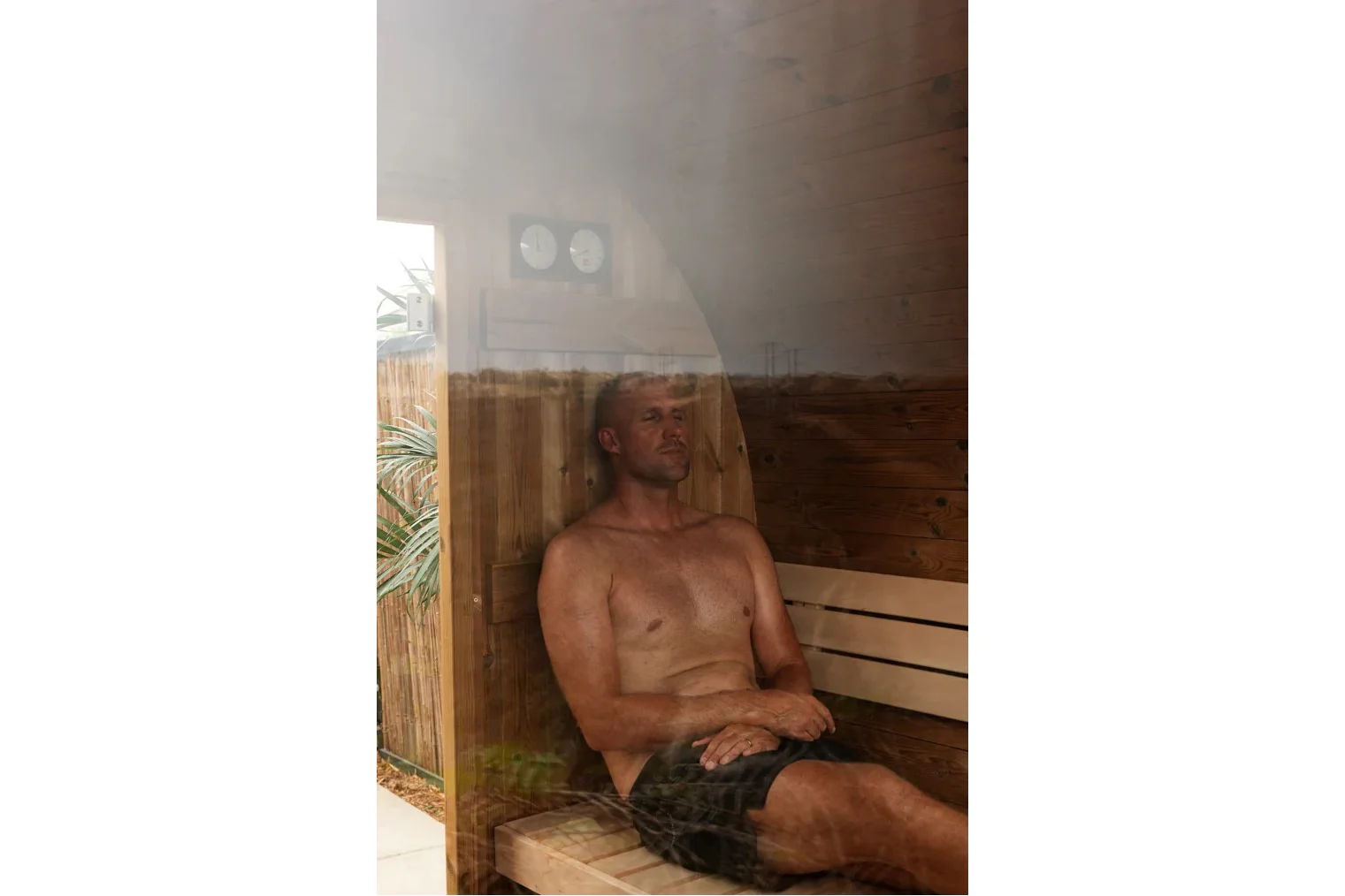 Almost Heaven Takoa 4-6 Person Half Moon Barrel Sauna (Heritage Collection) (🧨JULY 4th SALE) - Image 13