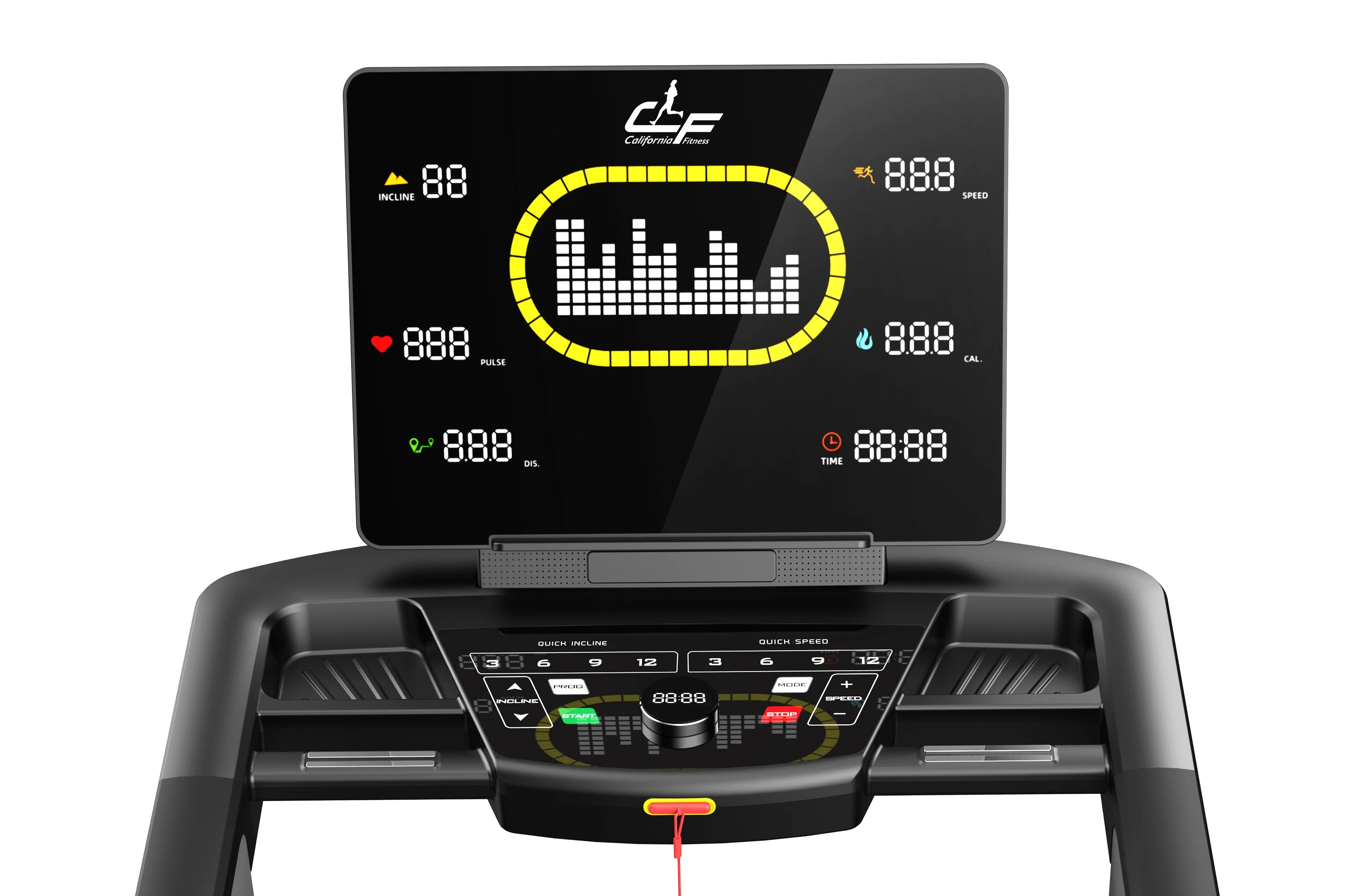 California Fitness Malibu 223 Folding Treadmill - Image 10