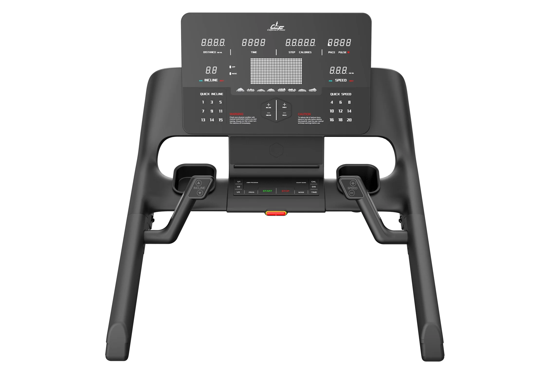 California Fitness Malibu 8.5 Treadmill - Image 5
