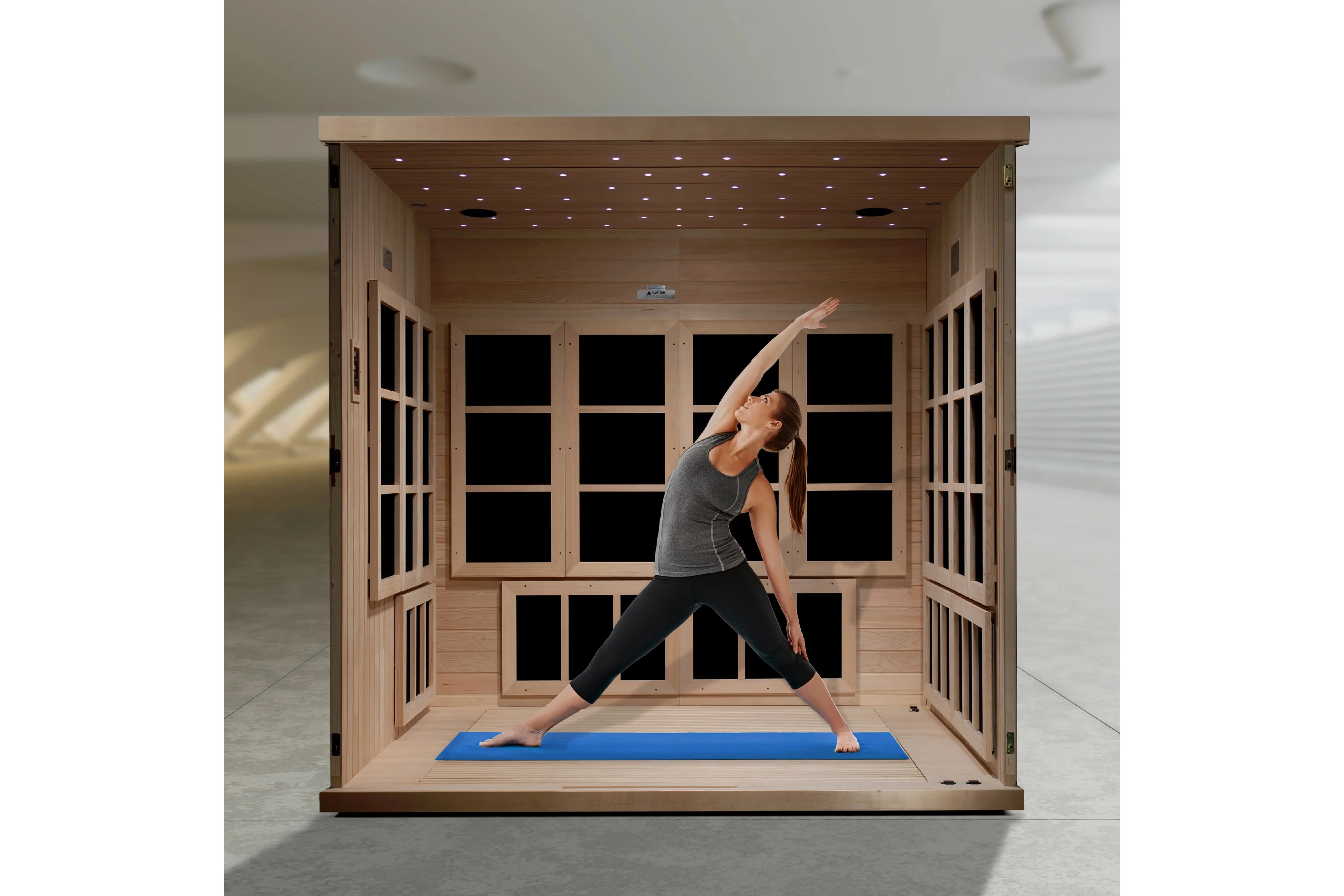 Dynamic NEW 2026 "Catalonia Elite" 8-Person Ultra Low EMF FAR Infrared Sauna (Wheelchair Accessible) - Image 10
