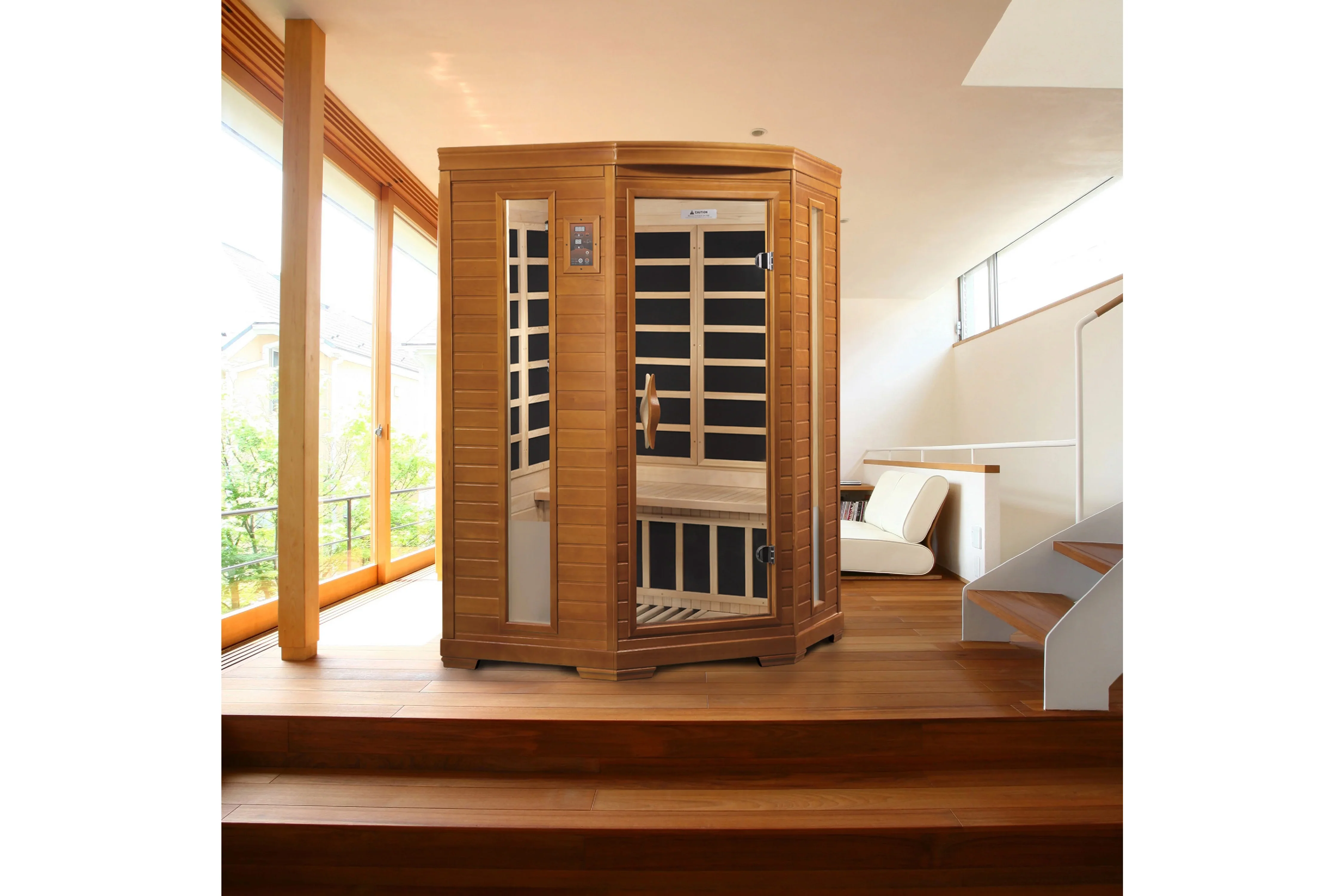 Dynamic "Heming Elite" 2-Person Ultra Low EMF Far Infrared Sauna (🧨JULY 4th SALE) - Image 4