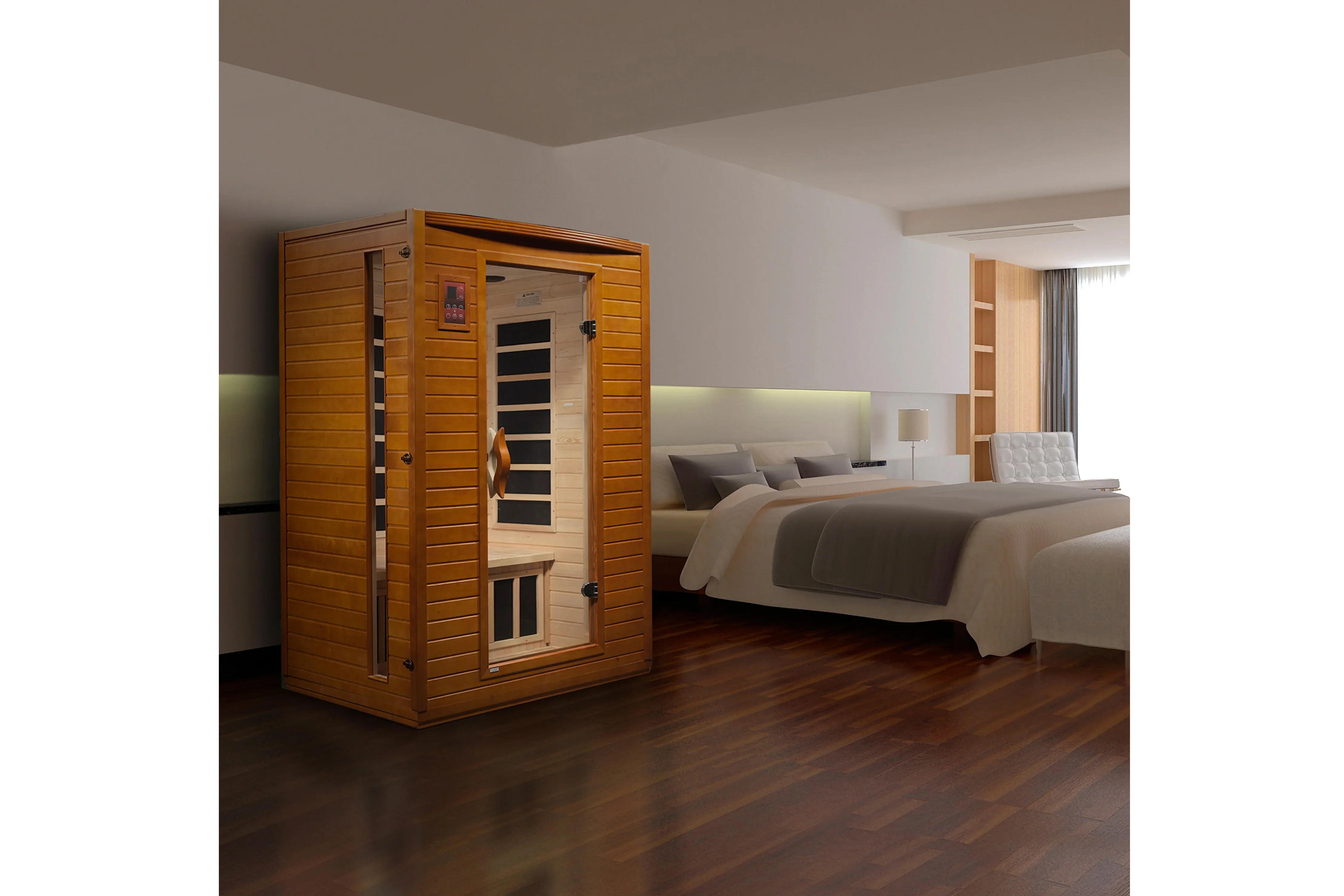 Dynamic Saunas "Versailles Edition" 2-Person Low EMF Far Infrared Sauna (🧨JULY 4th SALE) - Image 6