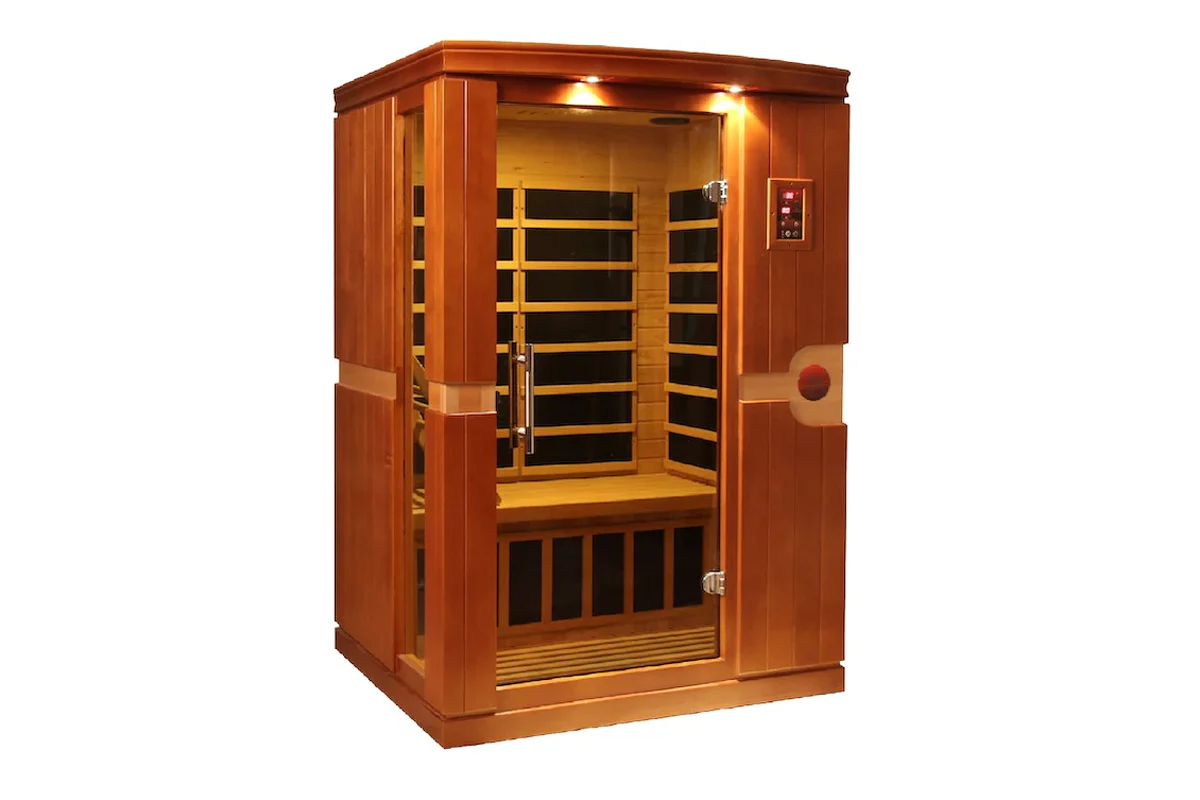 Dynamic "Venice" 2 Person Low EMF Infrared Sauna (Canadian Hemlock) (🧨JULY 4th SALE)
