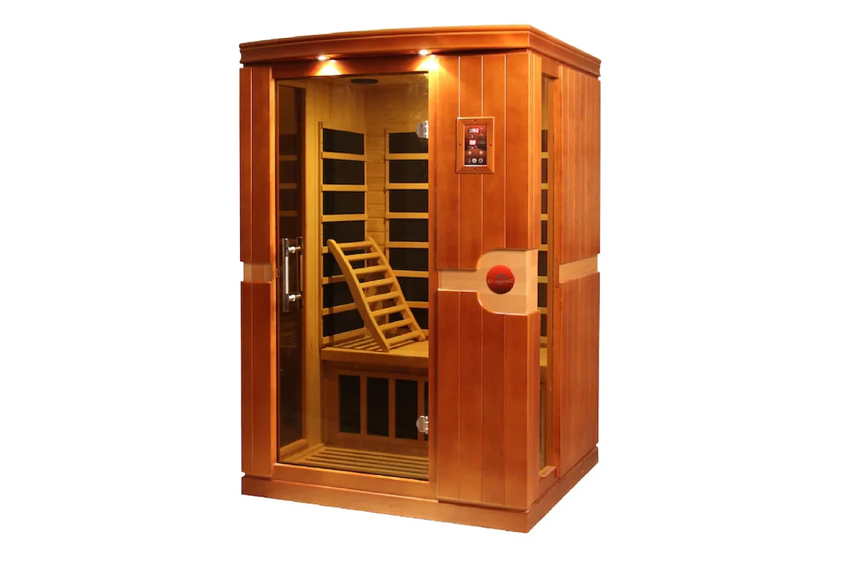 Dynamic "Venice" 2 Person Low EMF Infrared Sauna (Canadian Hemlock) (🧨JULY 4th SALE) - Image 3