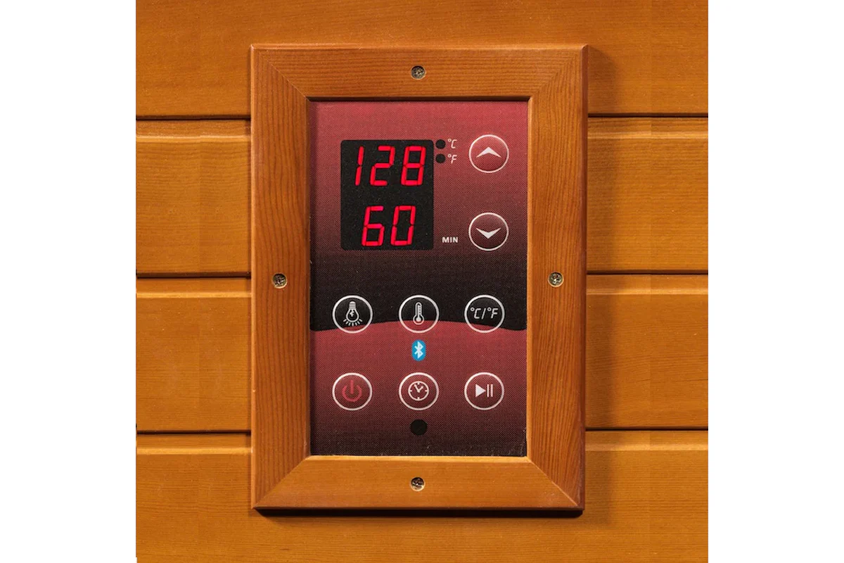 Dynamic "Venice" 2 Person Low EMF Infrared Sauna (Canadian Hemlock) (🧨JULY 4th SALE) - Image 8