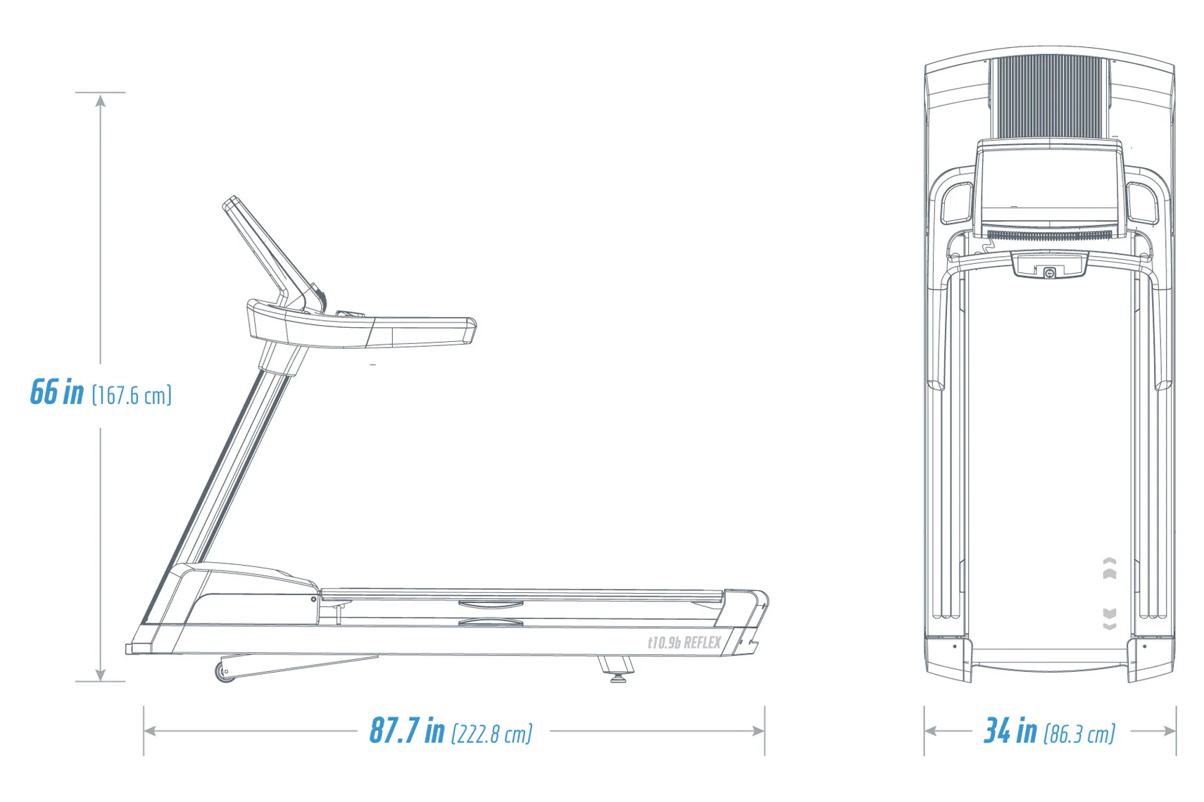 Freemotion t10.9b REFLEX™ Treadmill - Image 16