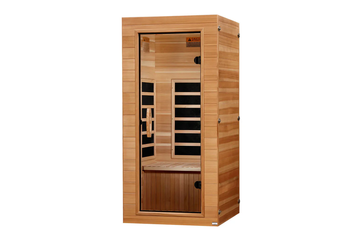 Golden Designs 1 Person (Compact) Ultra Low EMF FAR Infrared Sauna - Image 2