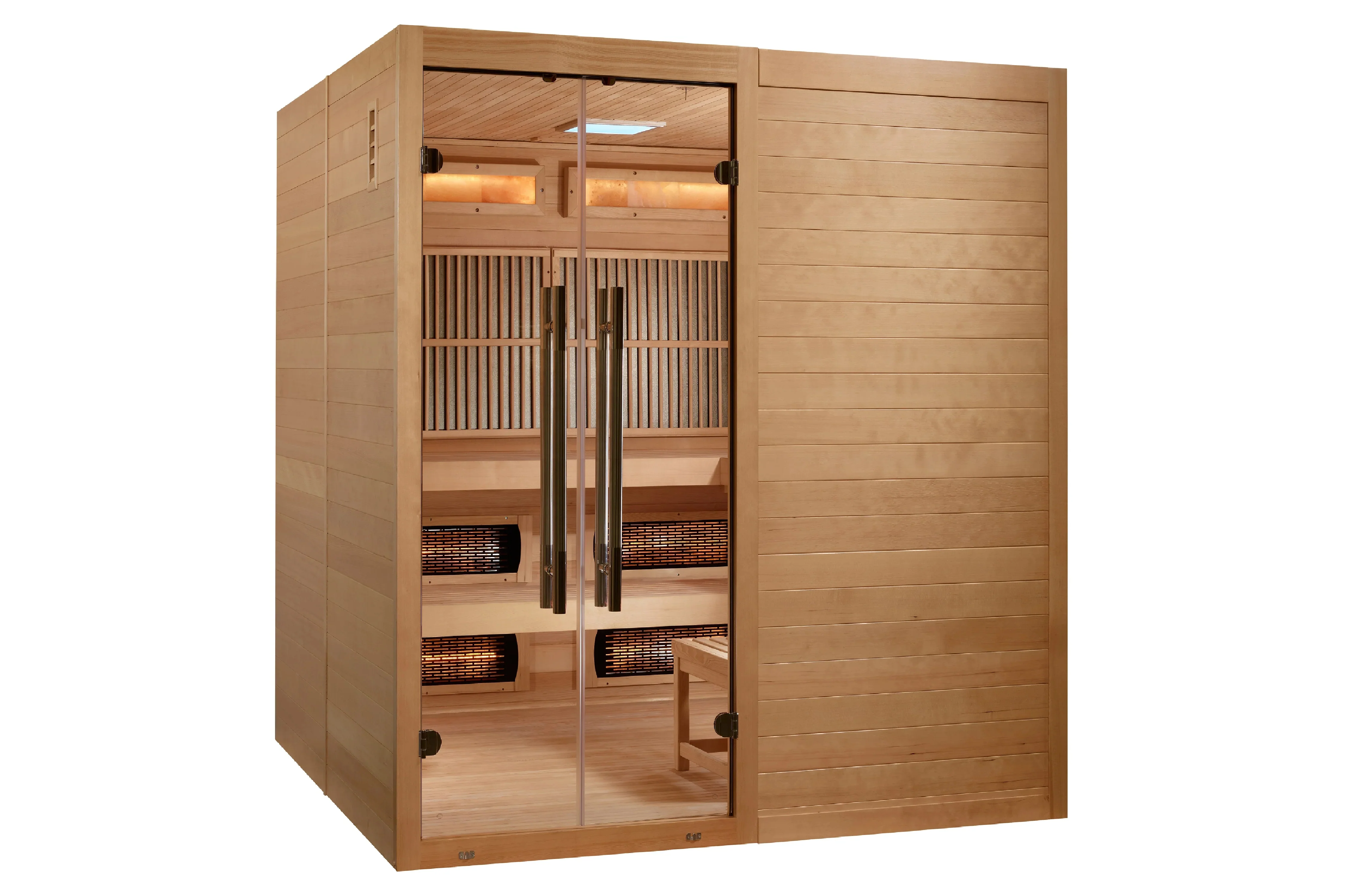 Golden Designs "Toledo" 6-Person Full Spectrum Hybrid Sauna - Image 3