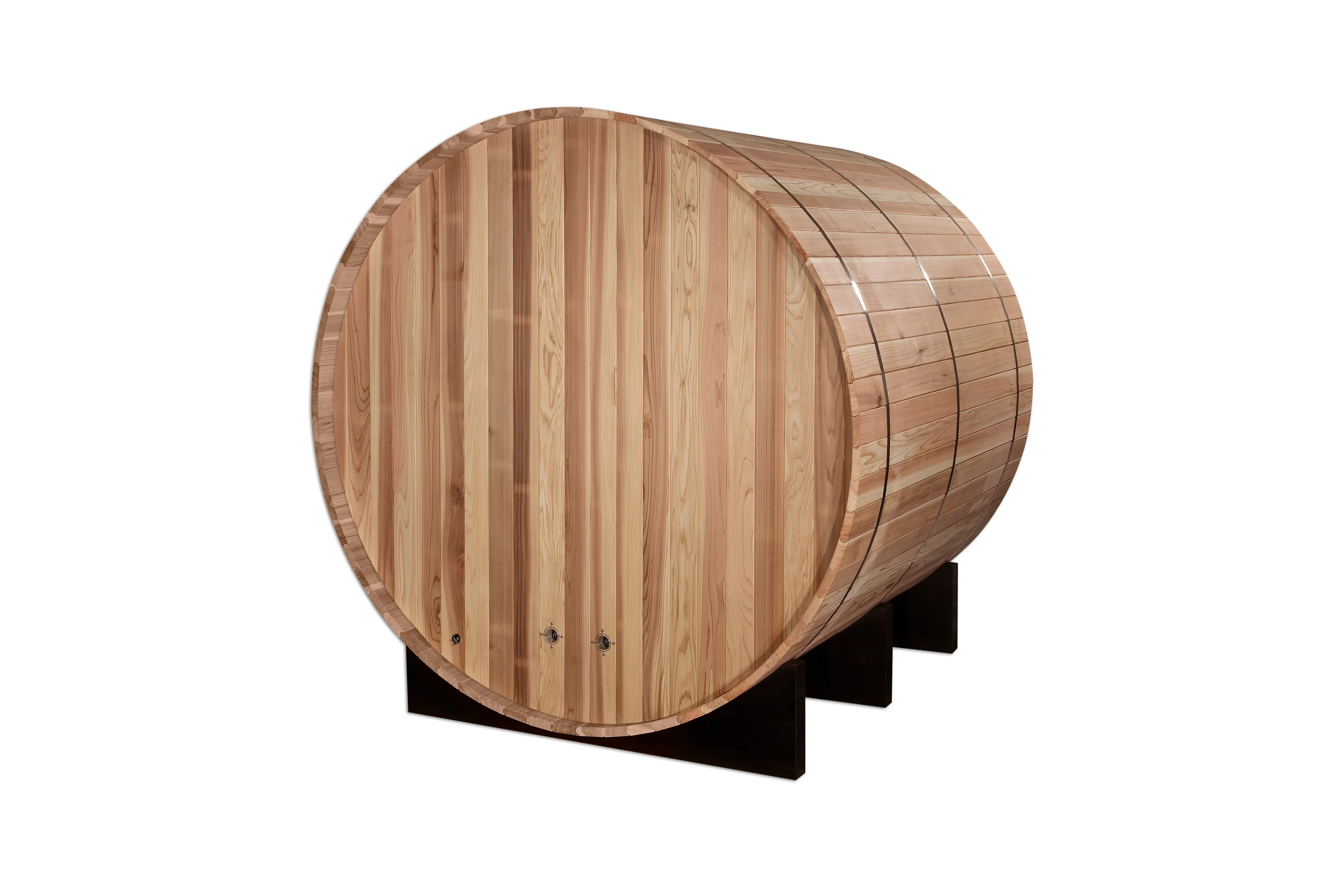 Golden Designs "Arosa" 4 Person Barrel Traditional Sauna - Image 6