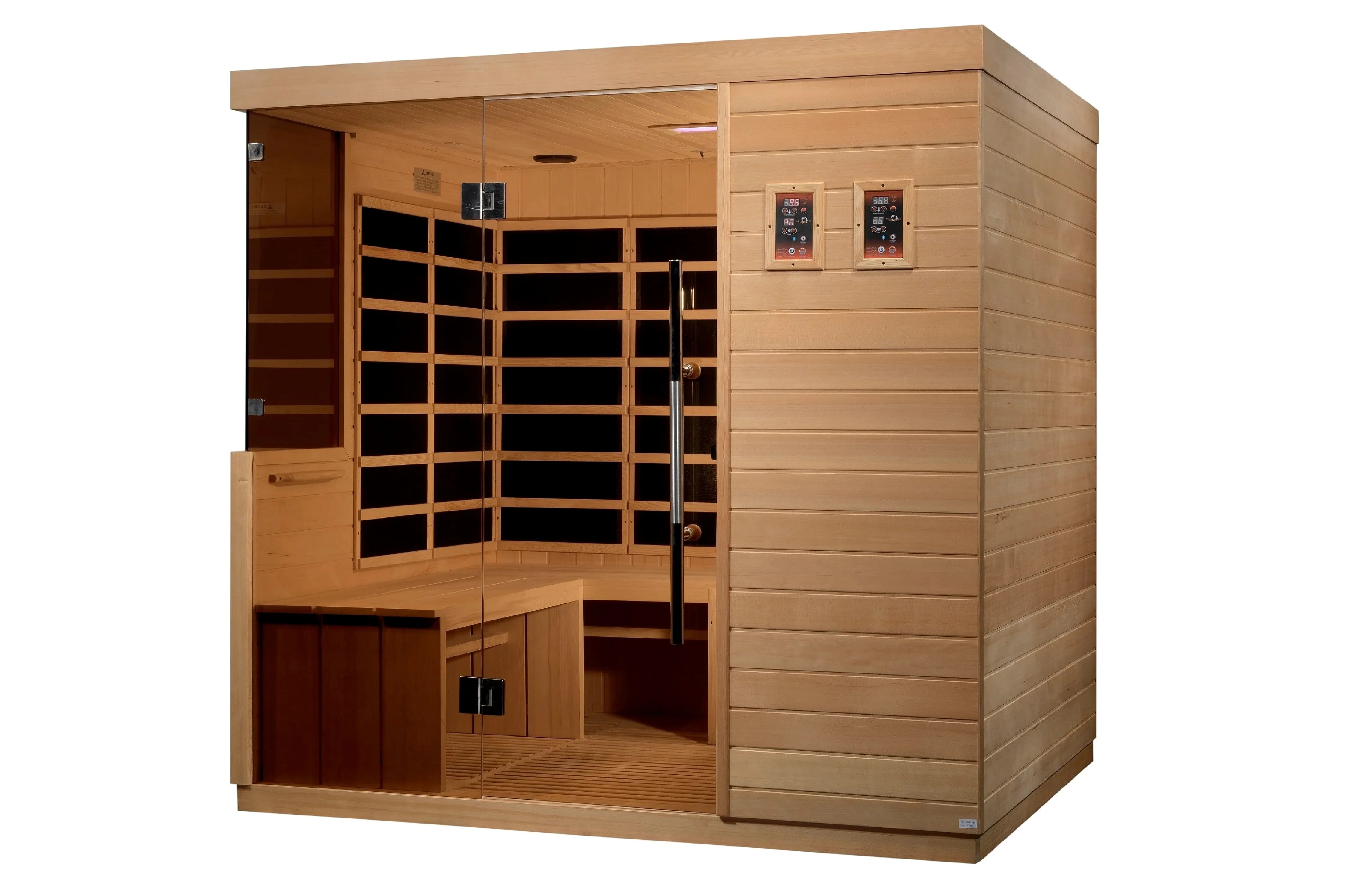 Dynamic "La Sagrada" 6 Person Indoor Ultra Low EMF FAR Infrared Sauna - Image 4