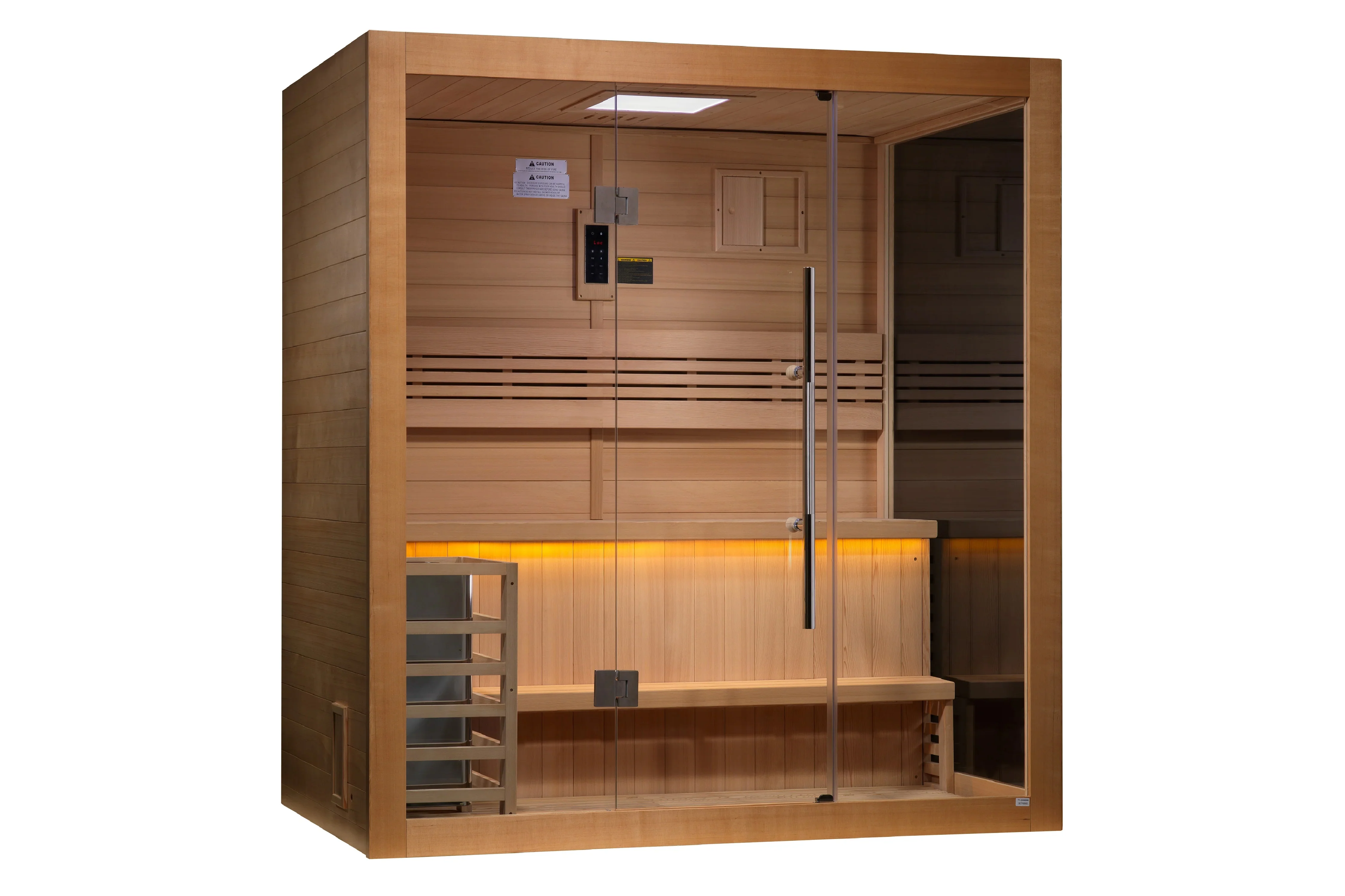 Golden Designs "Forssa Edition" 3-4 Person Outdoor/Indoor Traditional Sauna - Image 3