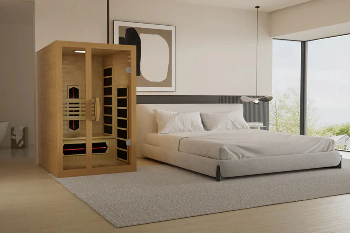 Golden Designs "Gracia" 1-2 Person Ultra Low EMF FAR IR Sauna (2026 Edition) (🧨JULY 4th SALE) - Image 19