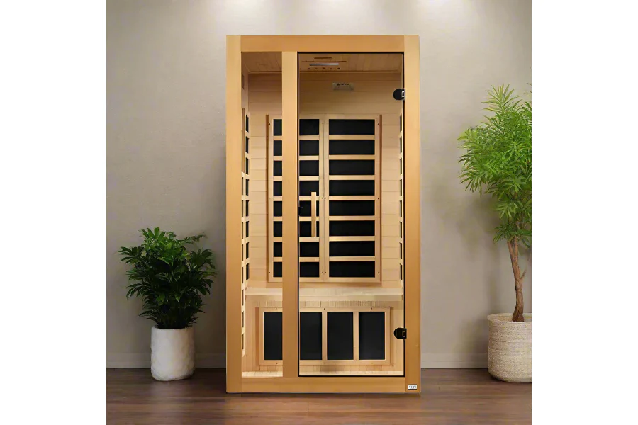 Golden Designs "Gracia" 1-2 Person Ultra Low EMF FAR IR Sauna (2026 Edition) (🧨JULY 4th SALE) - Image 2
