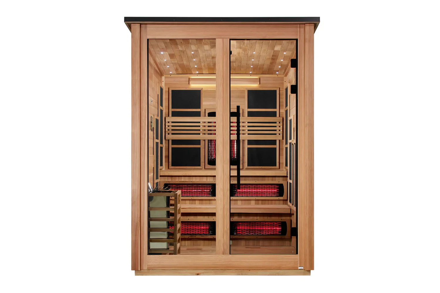 Golden Designs "Kaskinen" 6 Person Barn Hybrid Full Spectrum Outdoor Sauna (2026 Edition) - Image 2