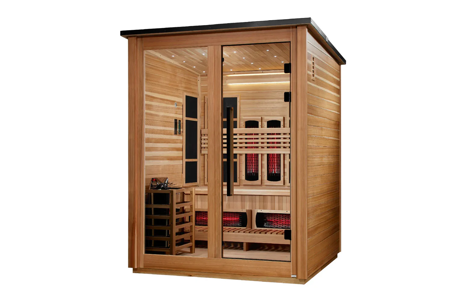 Golden Designs "Loviisa" 3 Person Barn Hybrid Full Spectrum Outdoor Sauna (2026 Edition) - Image 2