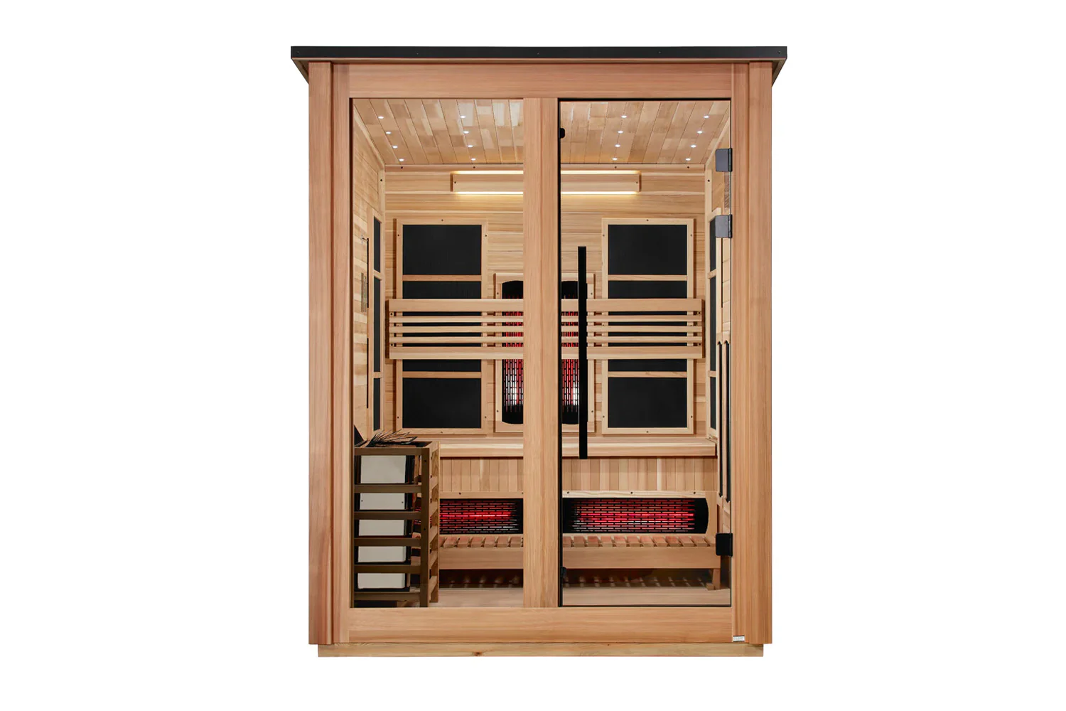 Golden Designs "Loviisa" 3 Person Barn Hybrid Full Spectrum Outdoor Sauna (2026 Edition) - Image 3