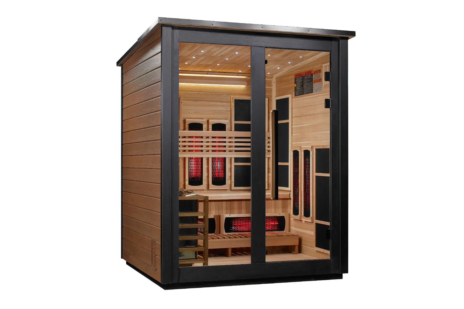 Golden Designs "Loviisa" 3 Person Barn Hybrid Full Spectrum Outdoor Sauna (2026 Edition) - Image 4