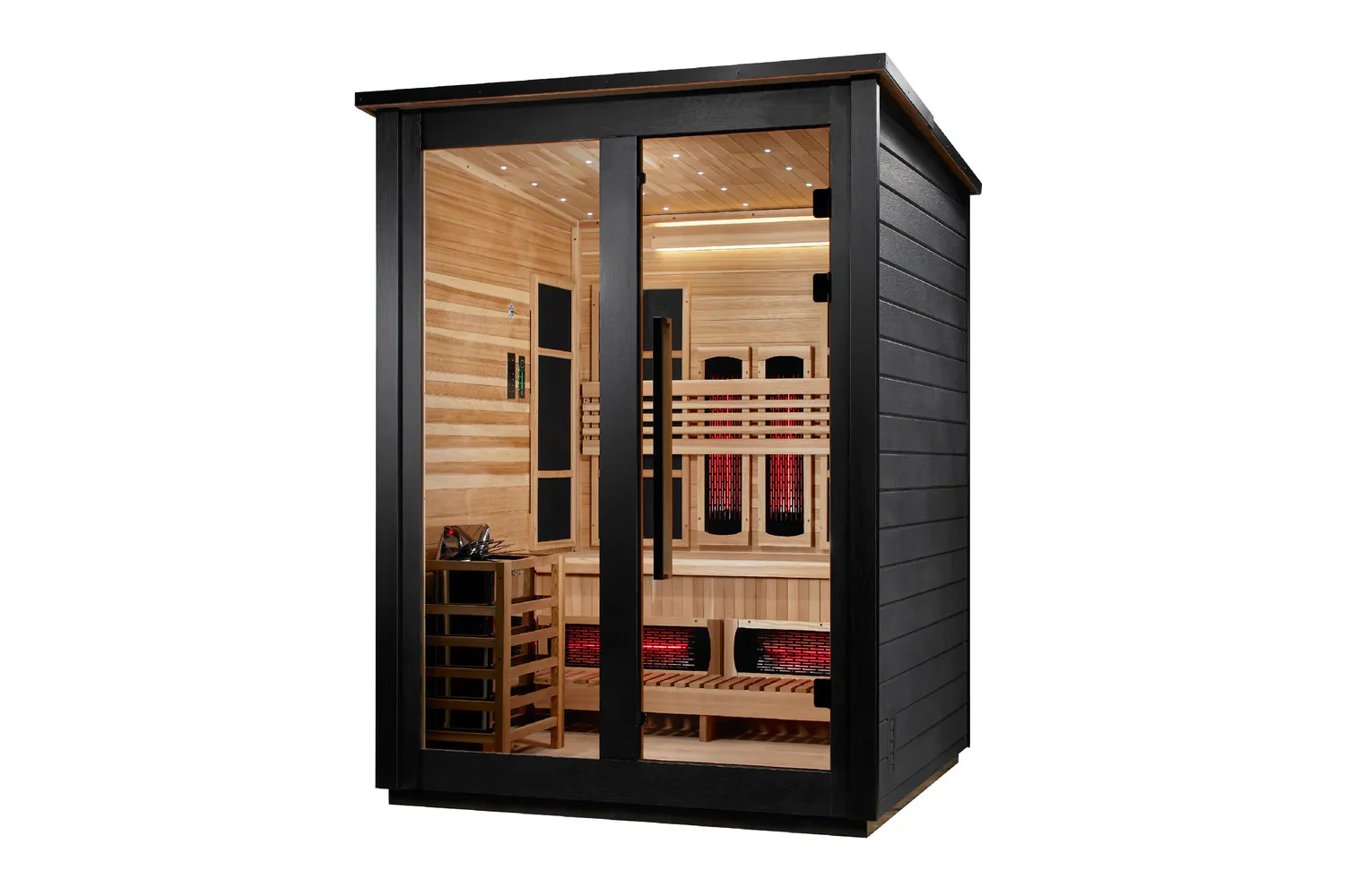 Golden Designs "Loviisa" 3 Person Barn Hybrid Full Spectrum Outdoor Sauna (2026 Edition) - Image 6