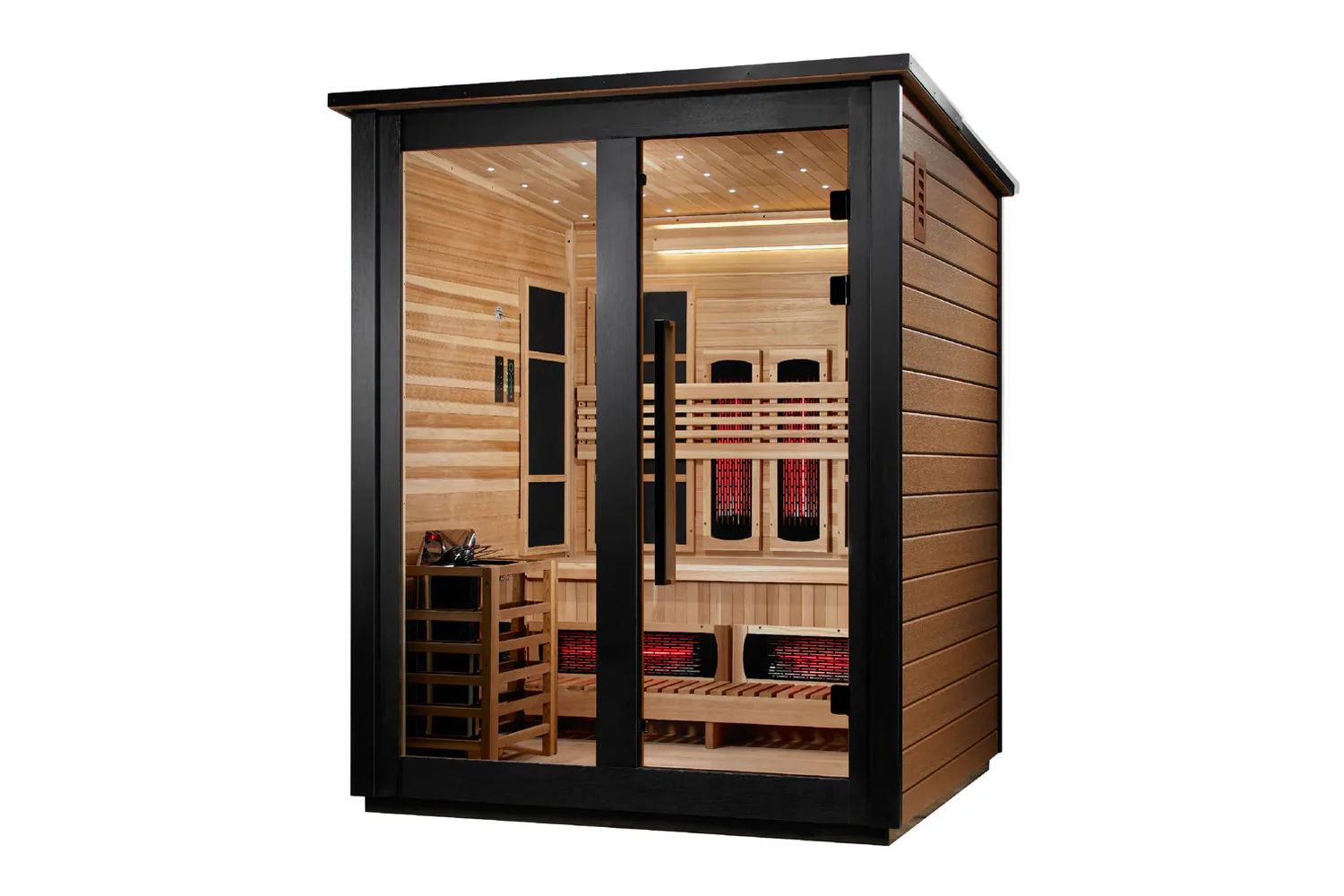 Golden Designs "Loviisa" 3 Person Barn Hybrid Full Spectrum Outdoor Sauna (2026 Edition) - Image 8
