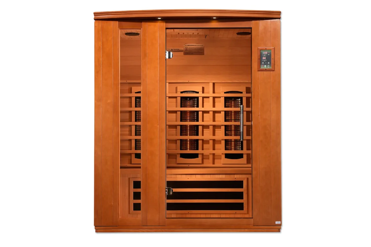 Golden Designs NEW 2026  "Lugano" 3-Person FAR Infrared Sauna (🧨JULY 4th SALE) - Image 14