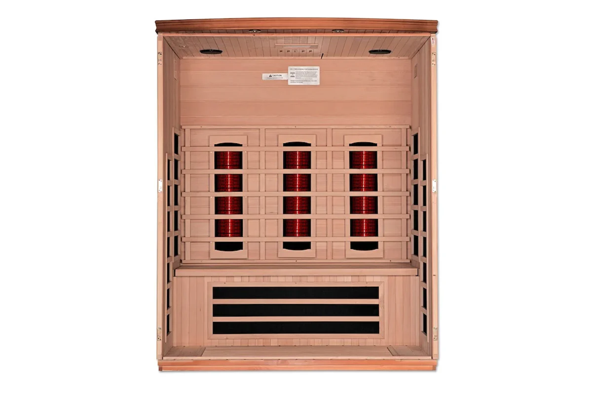 Golden Designs NEW 2026  "Lugano" 3-Person FAR Infrared Sauna (🧨JULY 4th SALE) - Image 16