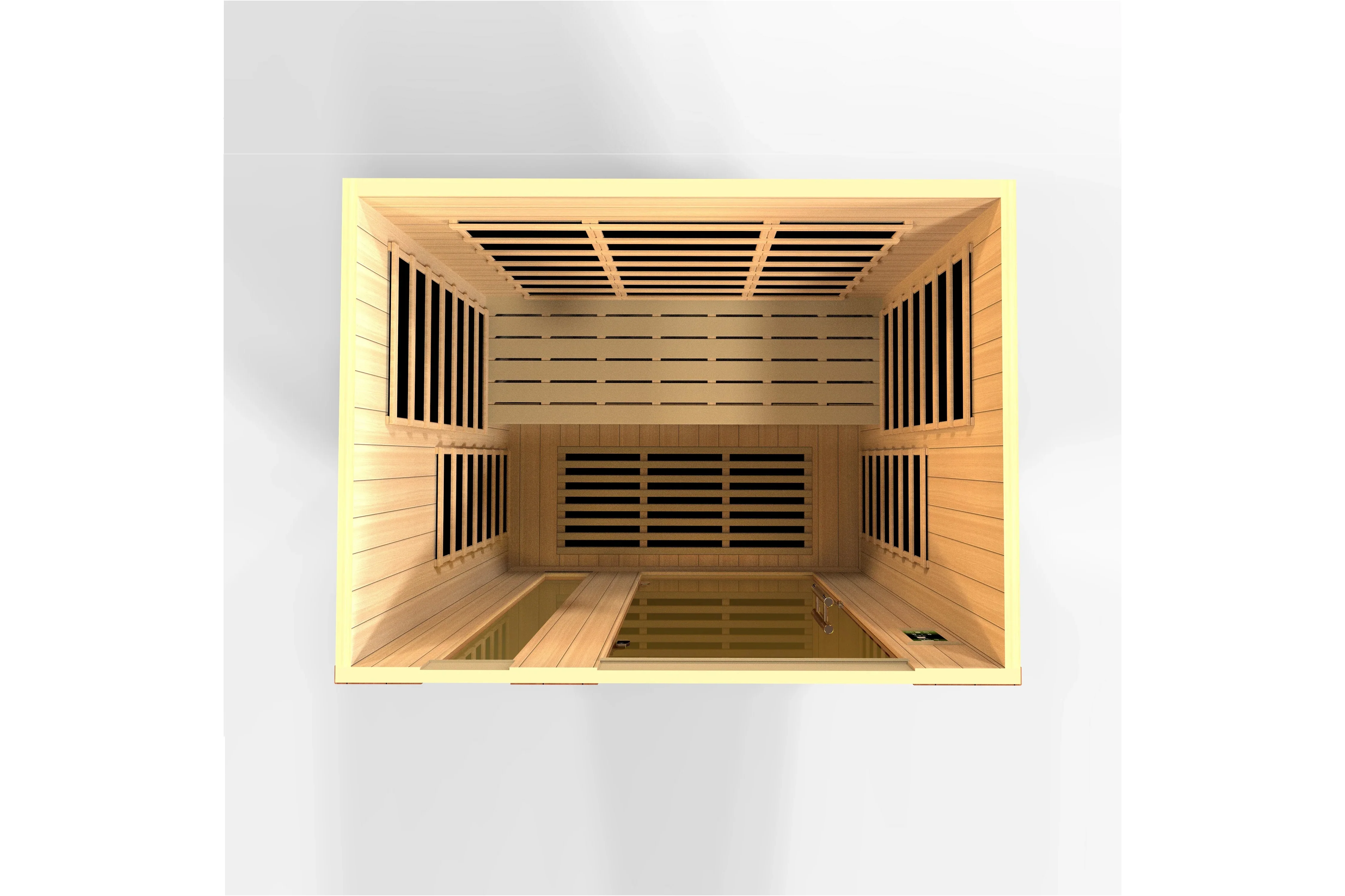 Golden Designs NEW 2026  "Lugano" 3-Person FAR Infrared Sauna (🧨JULY 4th SALE) - Image 6