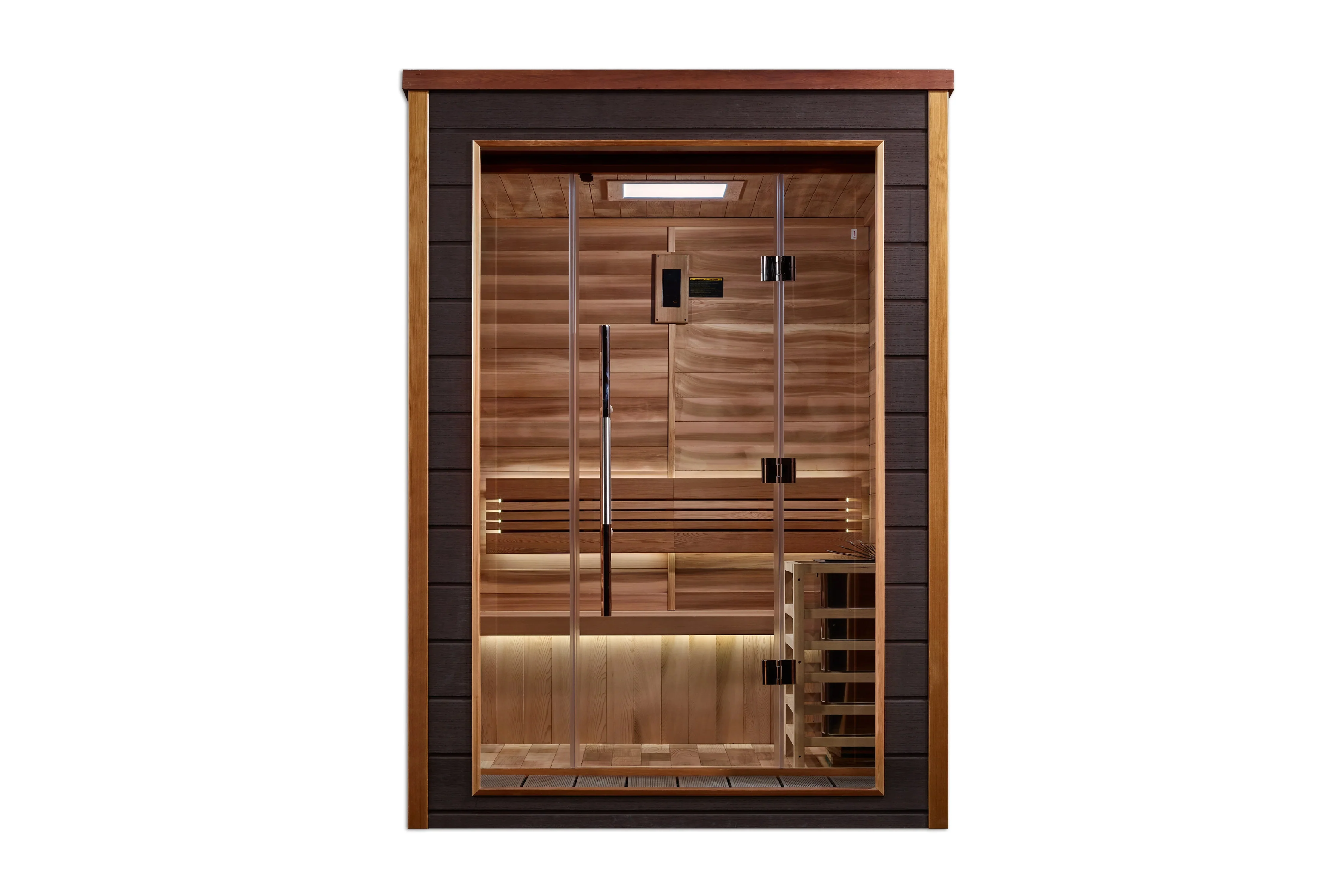 Golden Designs NEW 2026 "Narvik" 2-Person Outdoor/Indoor Traditional Sauna (🧨JULY 4th SALE) - Image 4