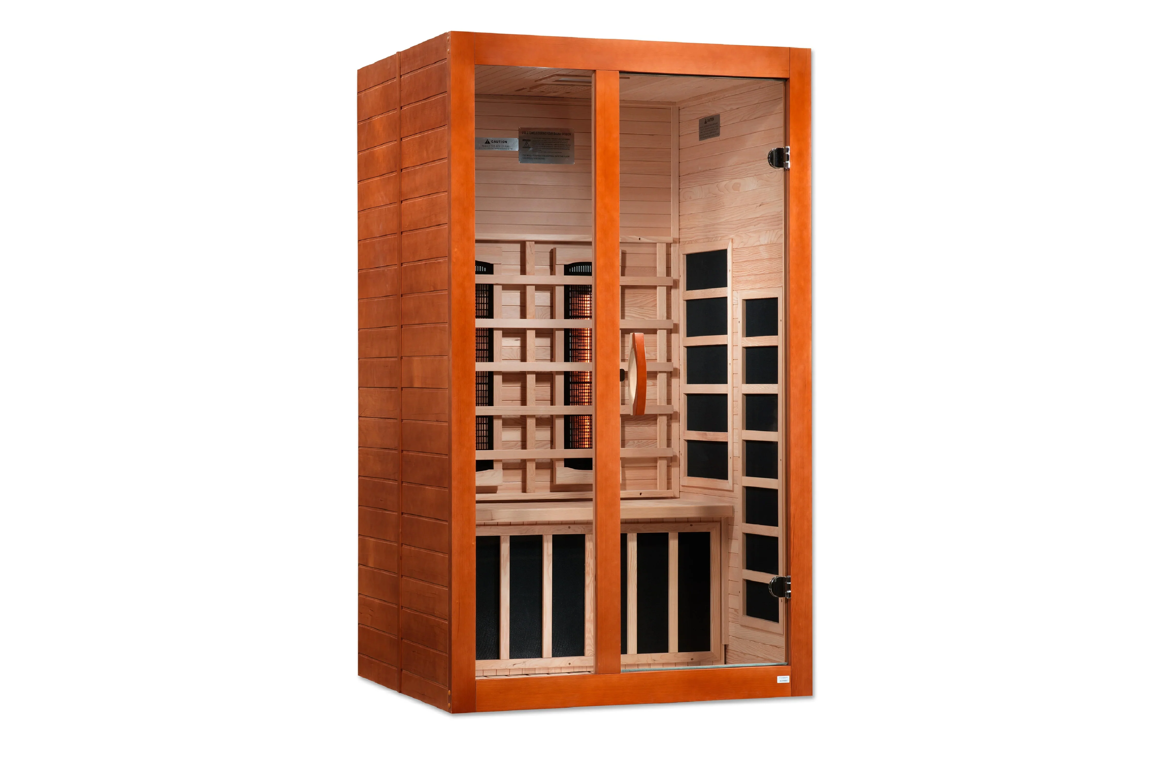 Golden Designs NEW 2026 "Santiago" 2-Person Far- Infrared Indoor Sauna