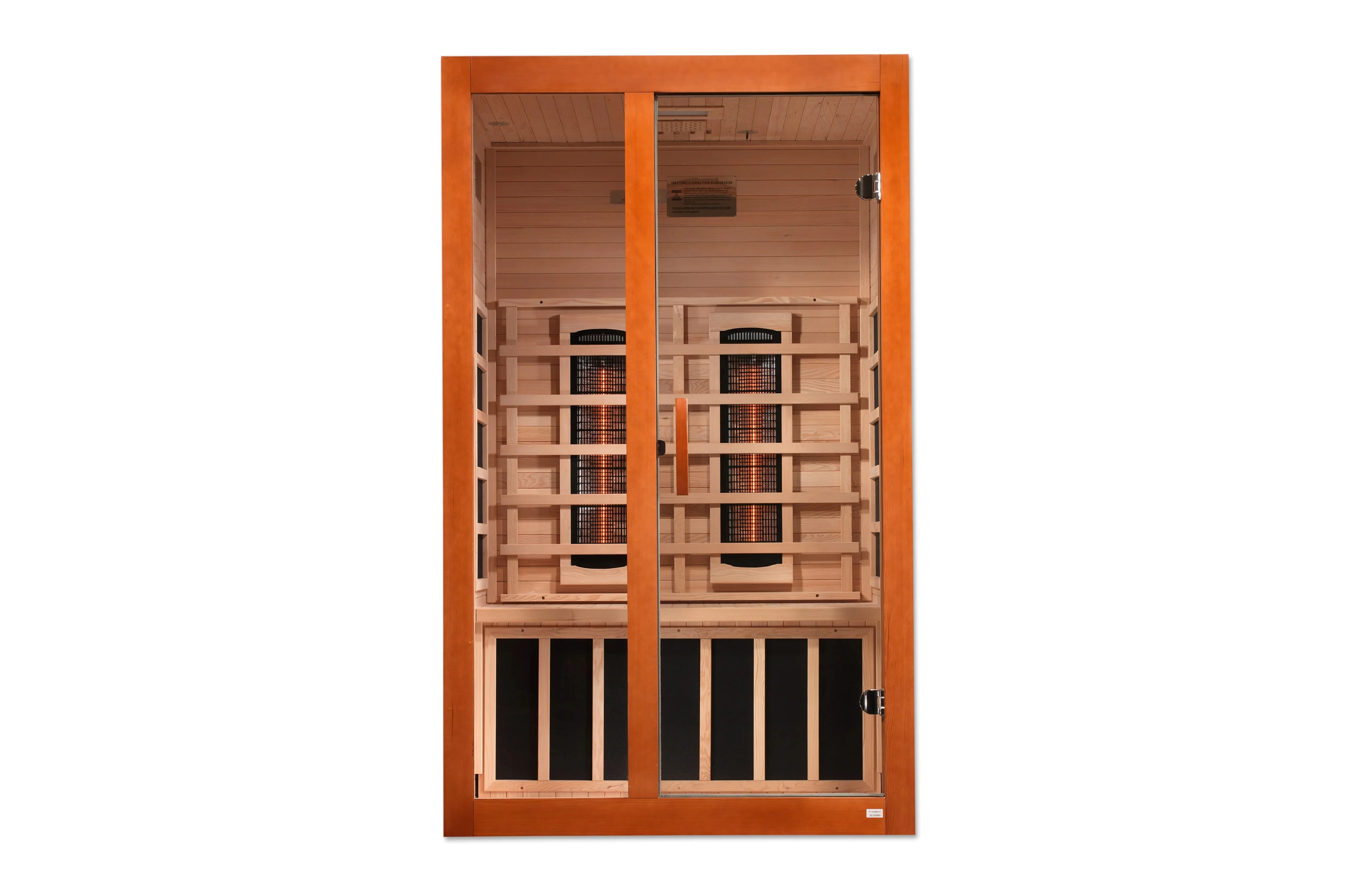 Golden Designs NEW 2026 "Santiago" 2-Person Far- Infrared Indoor Sauna - Image 3