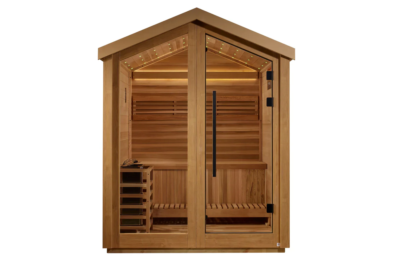 Golden Designs "Savonlinna" 3-Person Outdoor Traditional Sauna - Image 4