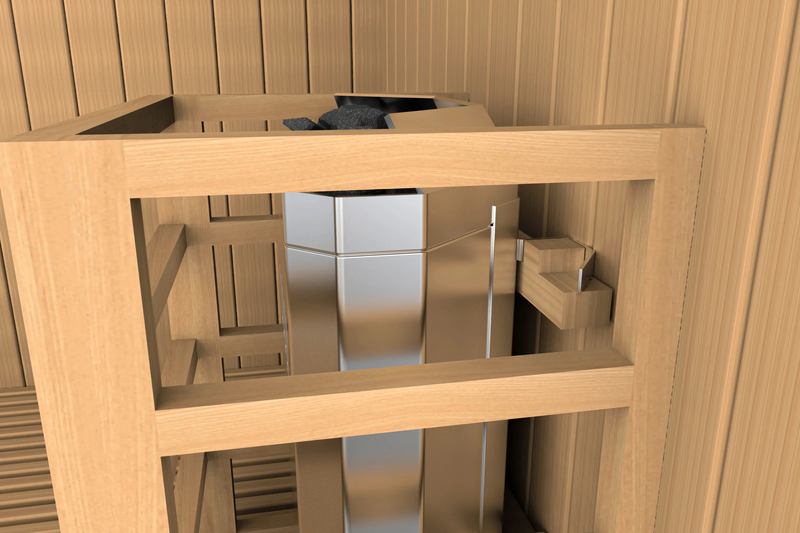 Golden Designs "Sundsvall" 2-Person Indoor/Outdoor Traditional Sauna - Image 10