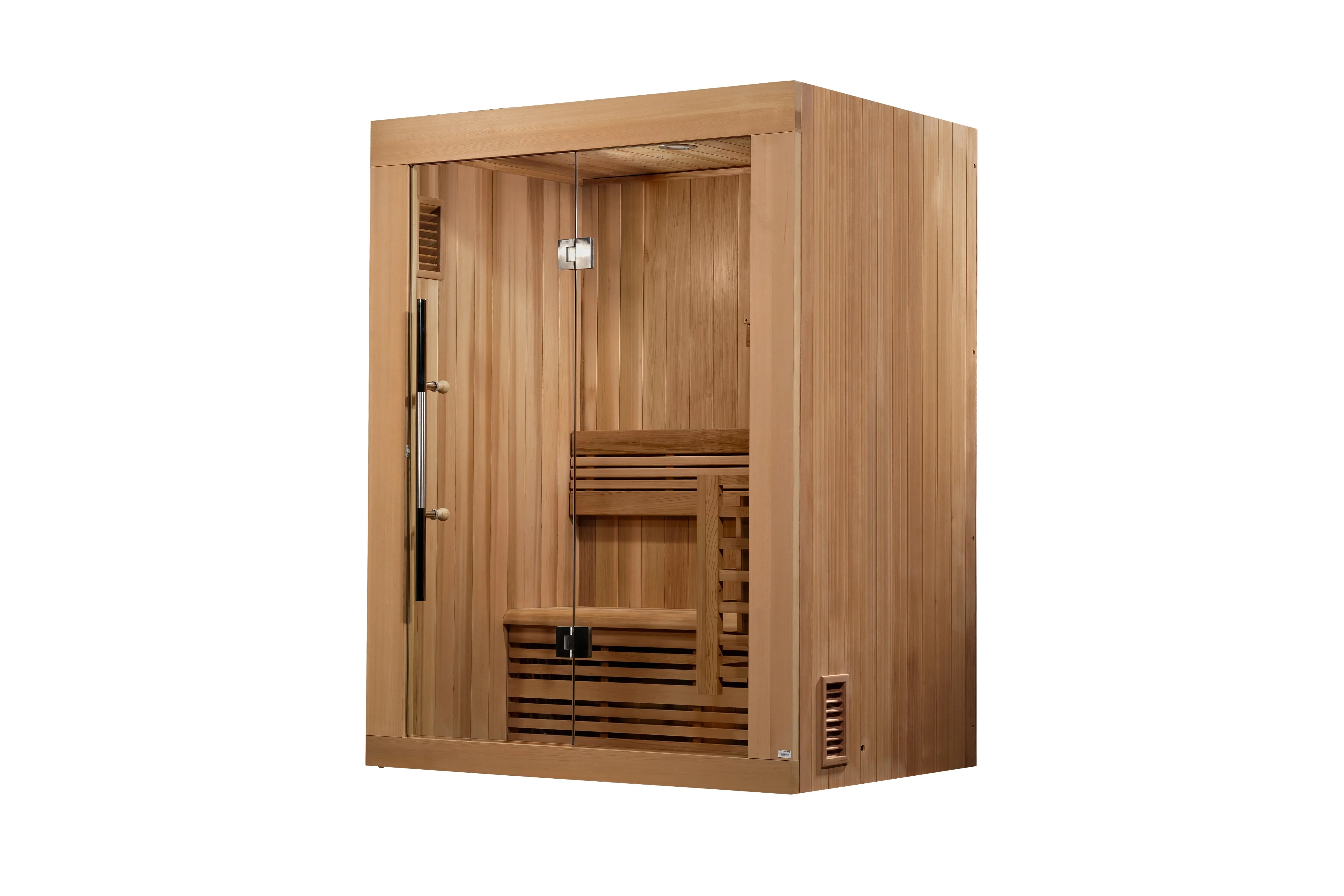 Golden Designs "Sundsvall" 2-Person Indoor/Outdoor Traditional Sauna - Image 4