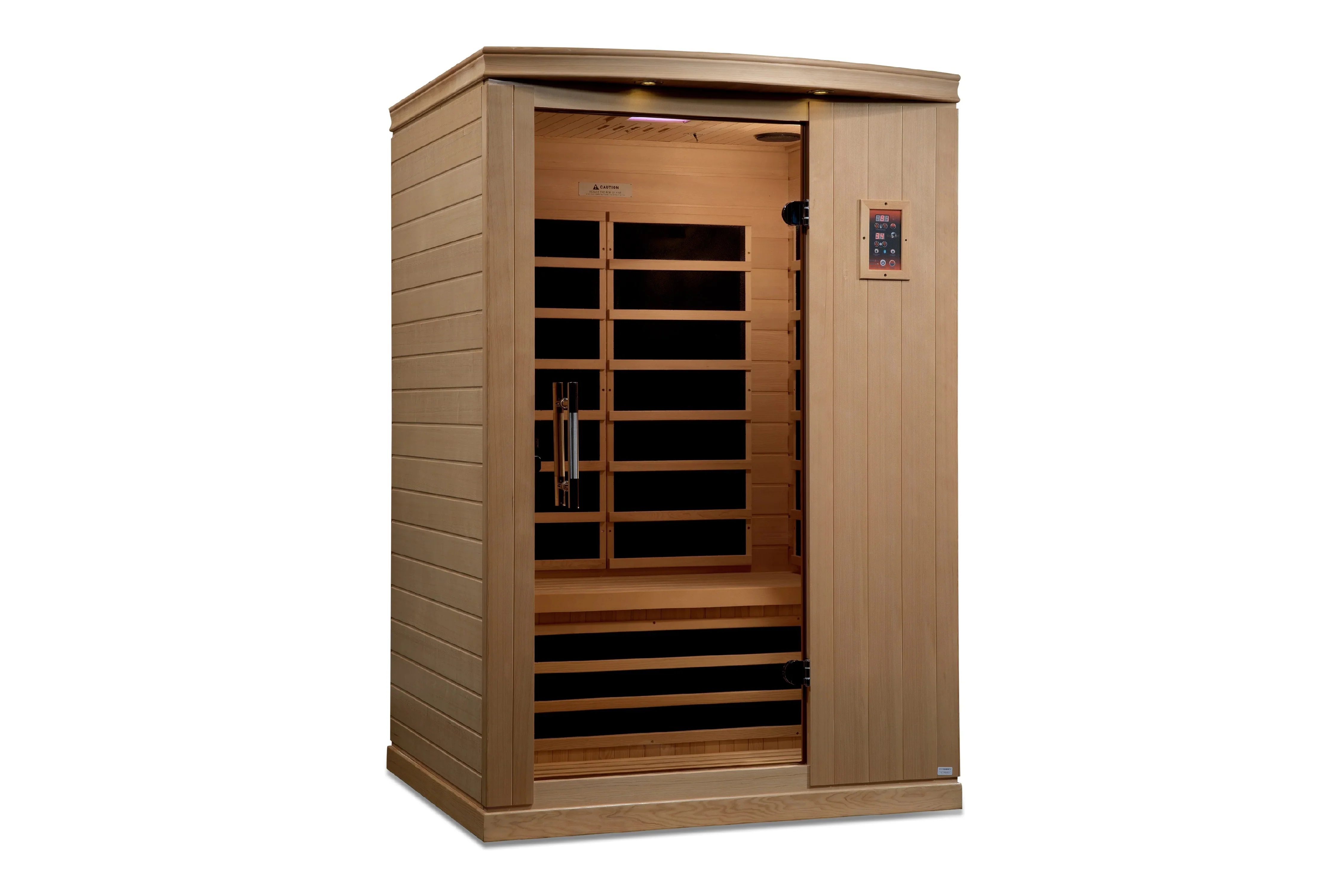 Golden Designs "Venice Elite" 2-Person Ultra Low EMF FAR Infrared Sauna