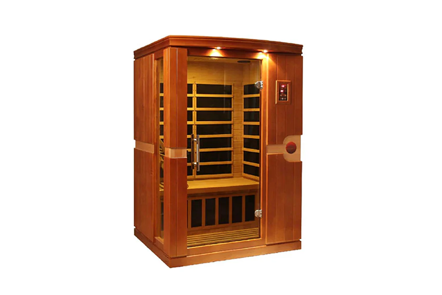Golden Designs "Venice Elite" 2-Person Ultra Low EMF FAR Infrared Sauna - Image 12