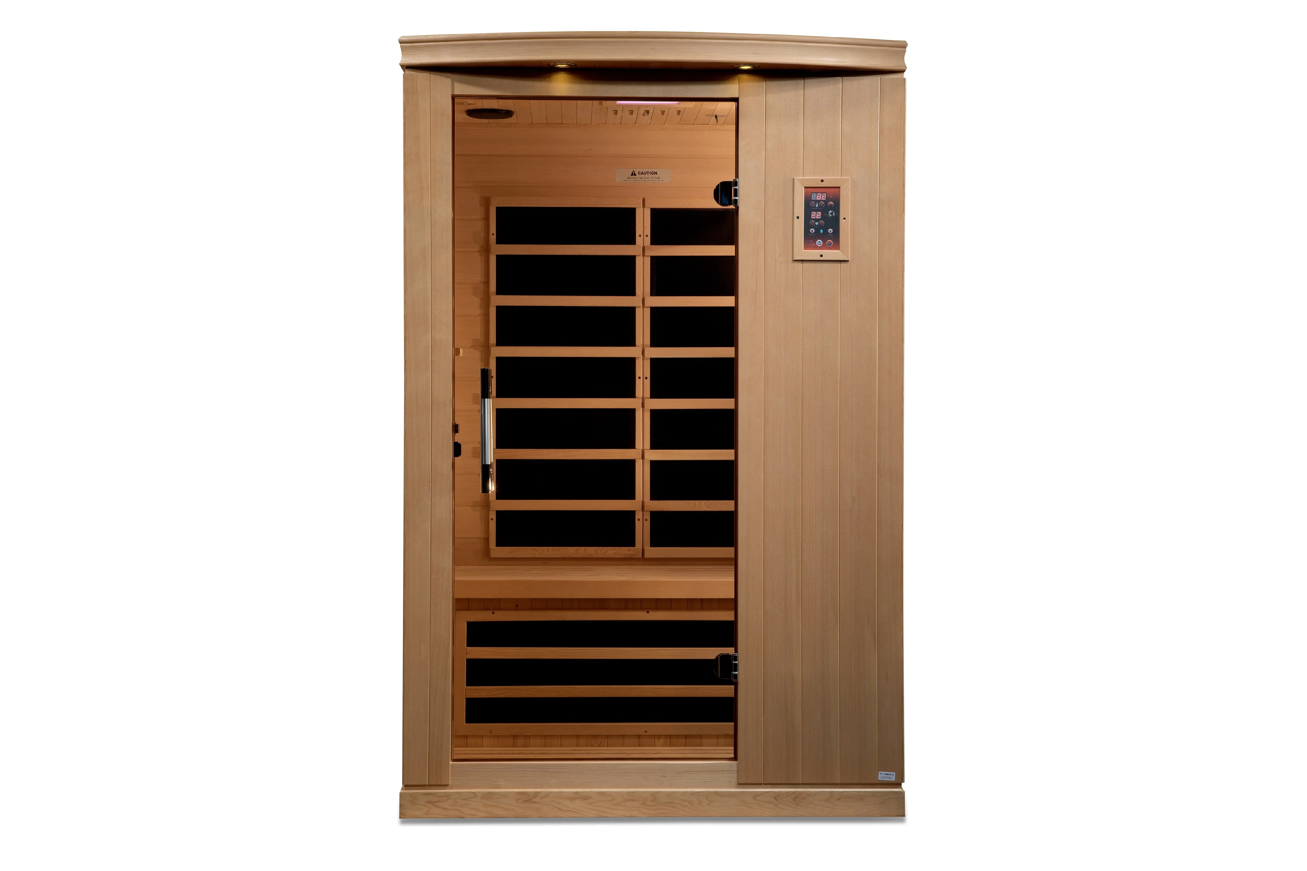 Golden Designs "Venice Elite" 2-Person Ultra Low EMF FAR Infrared Sauna - Image 4