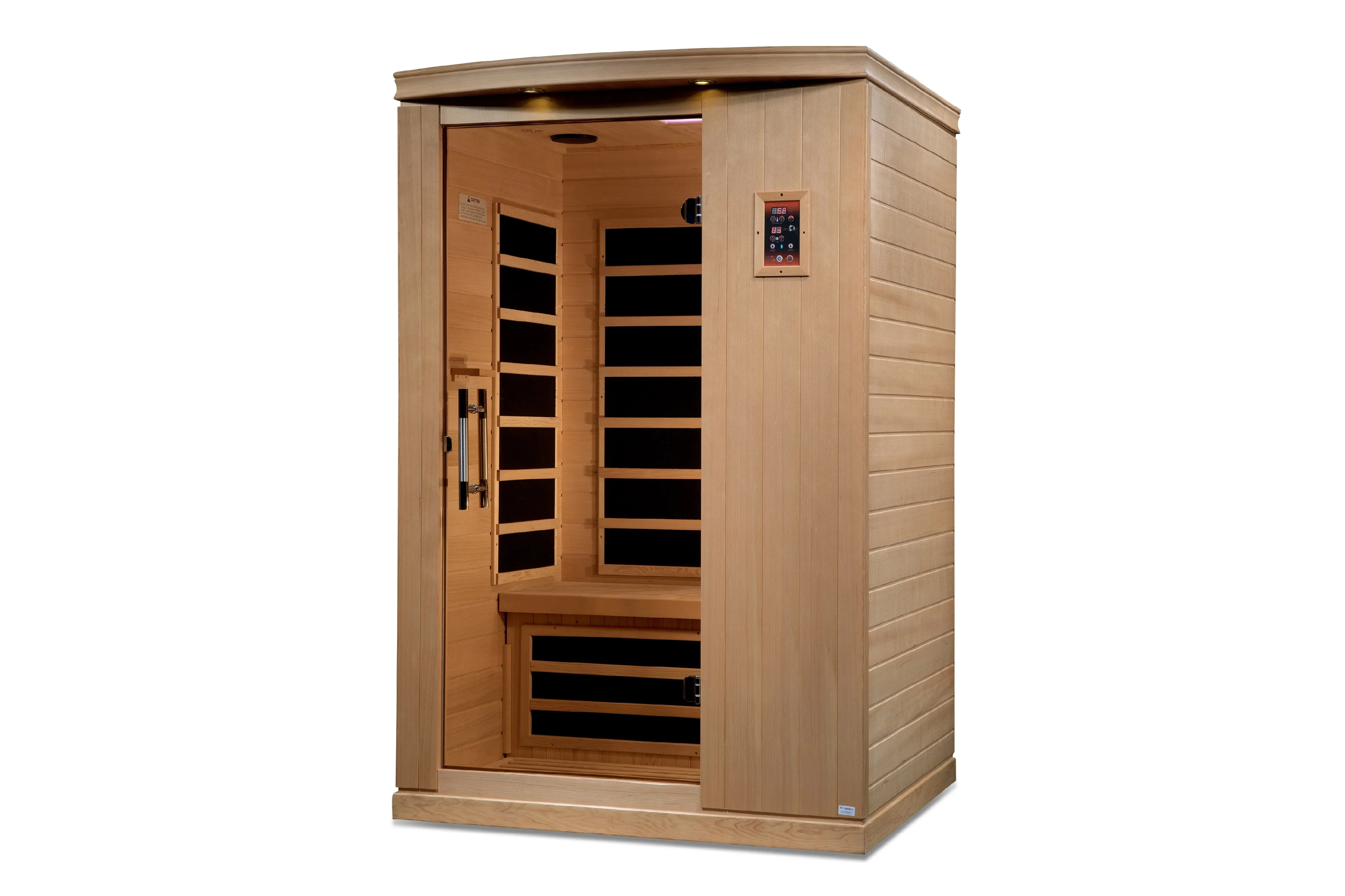 Golden Designs "Venice Elite" 2-Person Ultra Low EMF FAR Infrared Sauna - Image 5