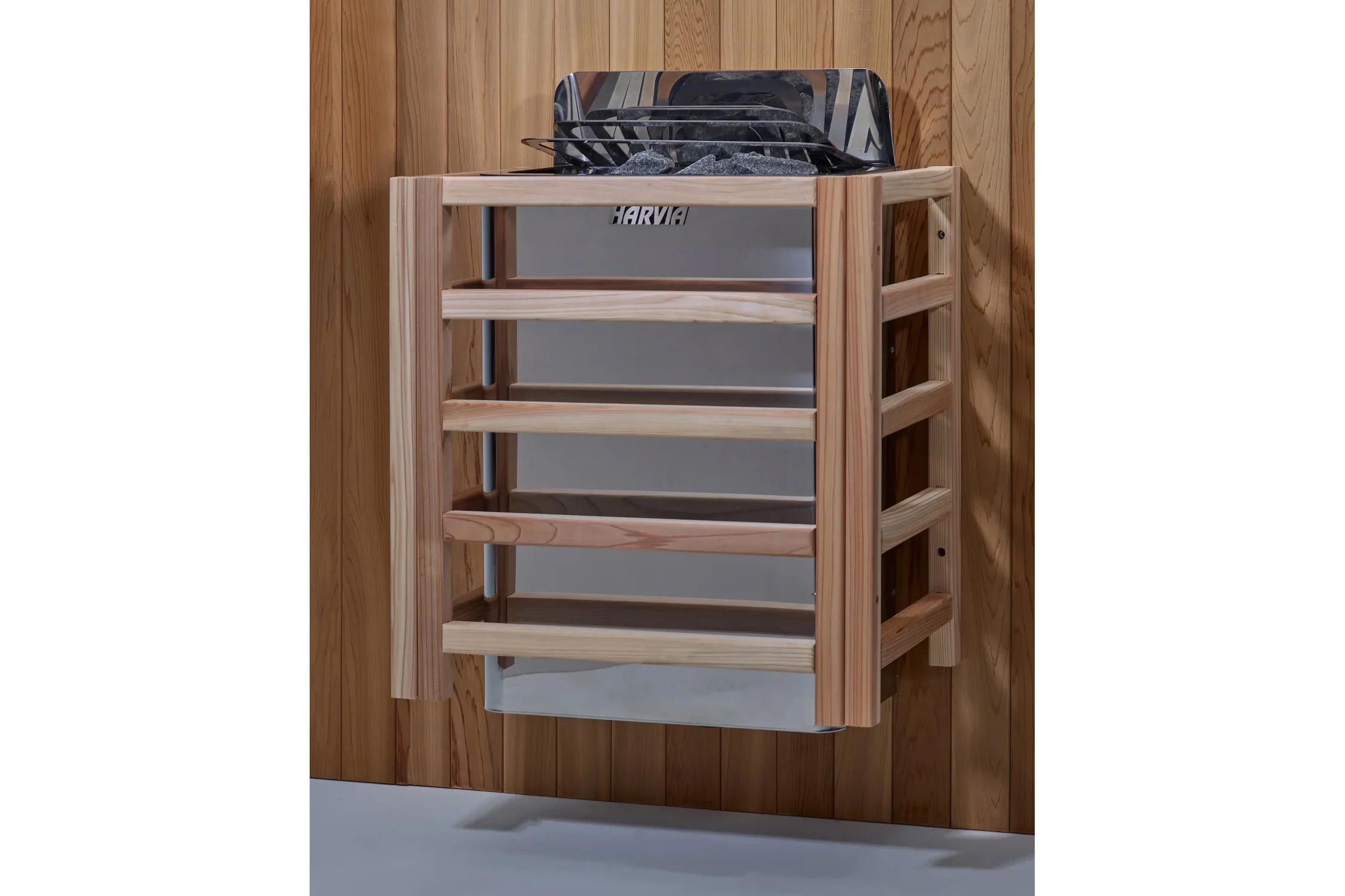 Golden Designs "Zurich" 4-Person Barrel Traditional Sauna (w/ Bronze Privacy View) - Image 8