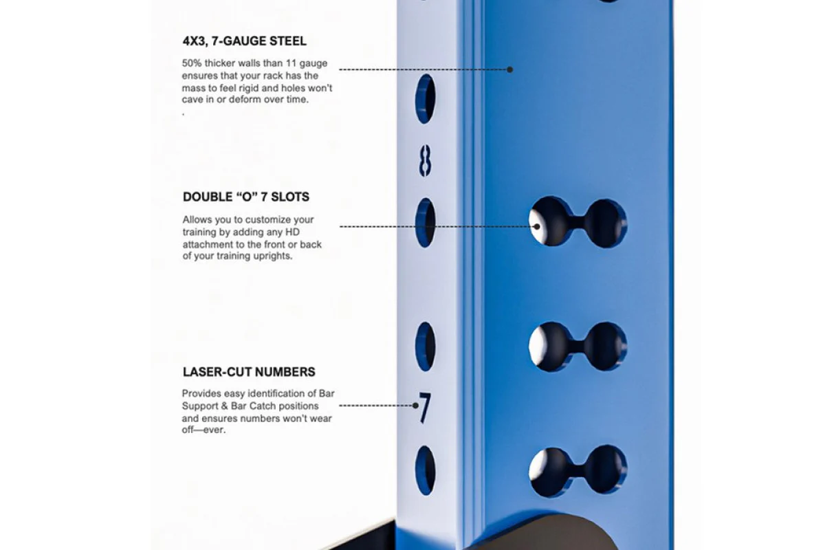 Hammer Strength HD Elite ID Half Rack - Image 6