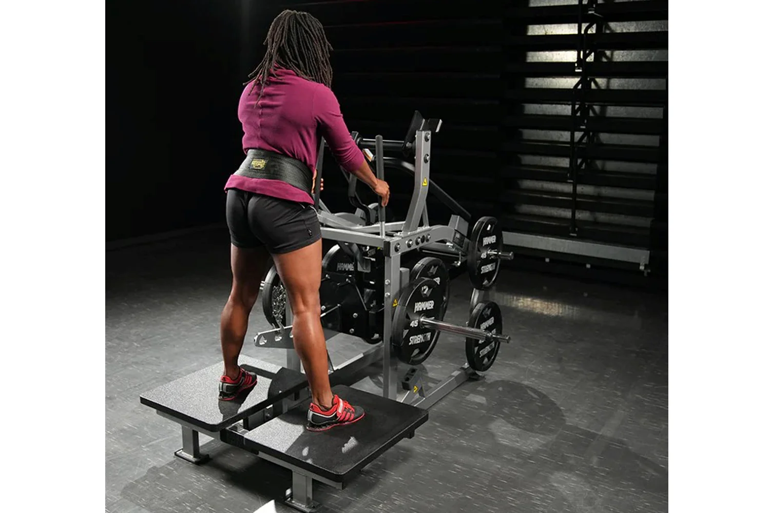 Hammer Strength Plate-Loaded Belt Squat Machine - Image 4
