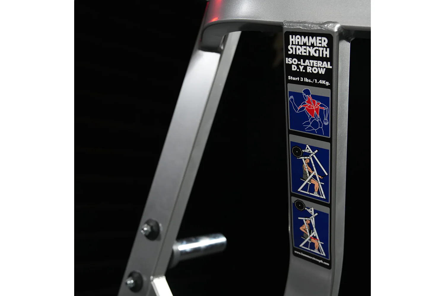 Hammer Strength Plate-Loaded Iso-Lateral D.Y. Row - Image 15