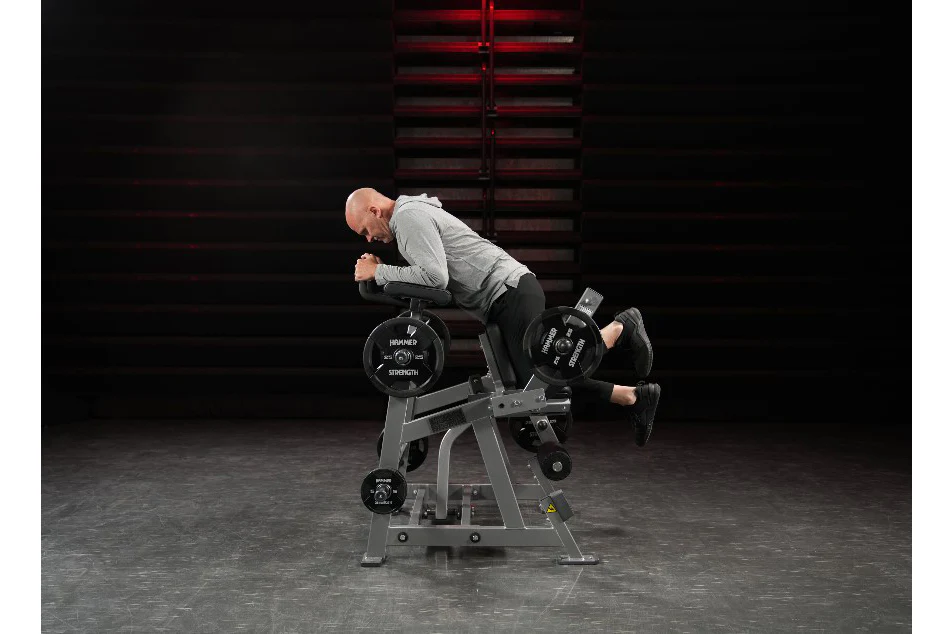 Hammer Strength Plate-Loaded Iso-Lateral Kneeling Leg Curl - Image 2