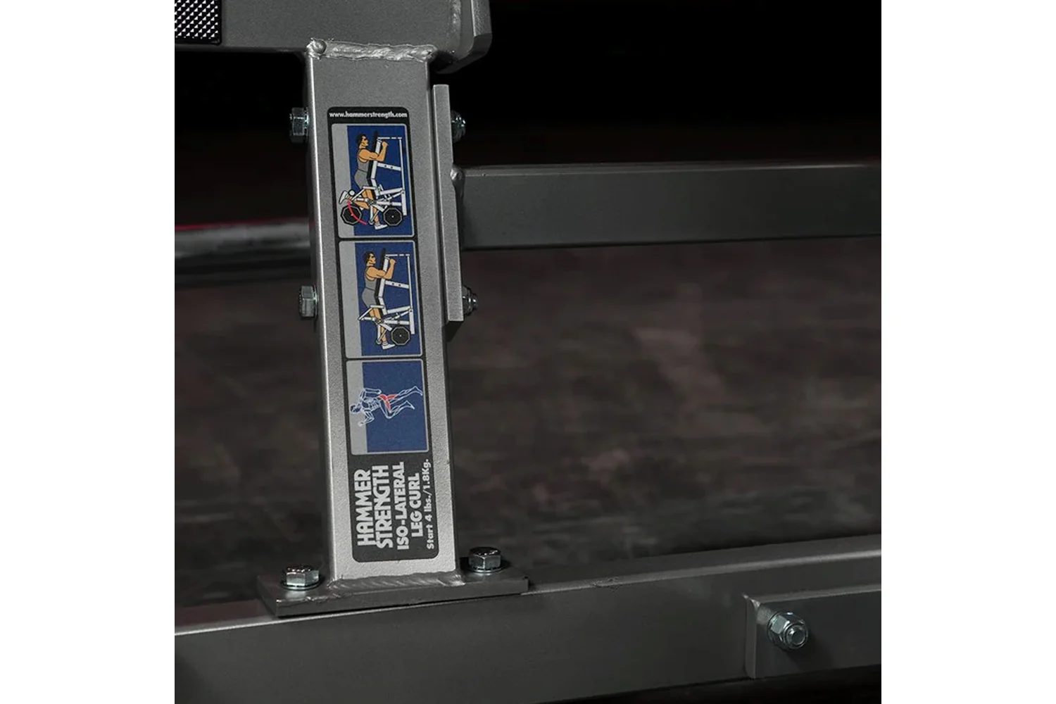Hammer Strength Plate-Loaded Iso-Lateral Leg Curl - Image 10