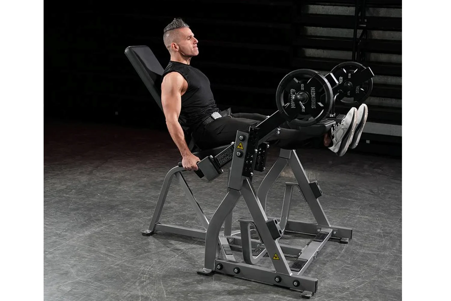 Hammer Strength Plate-Loaded Iso-Lateral Leg Extension - Image 2